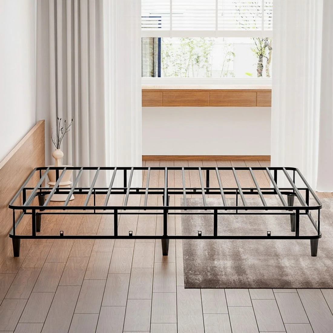 5 Artiss Bed Frame King Size Metal  MASON - Multi, 5 of 7
