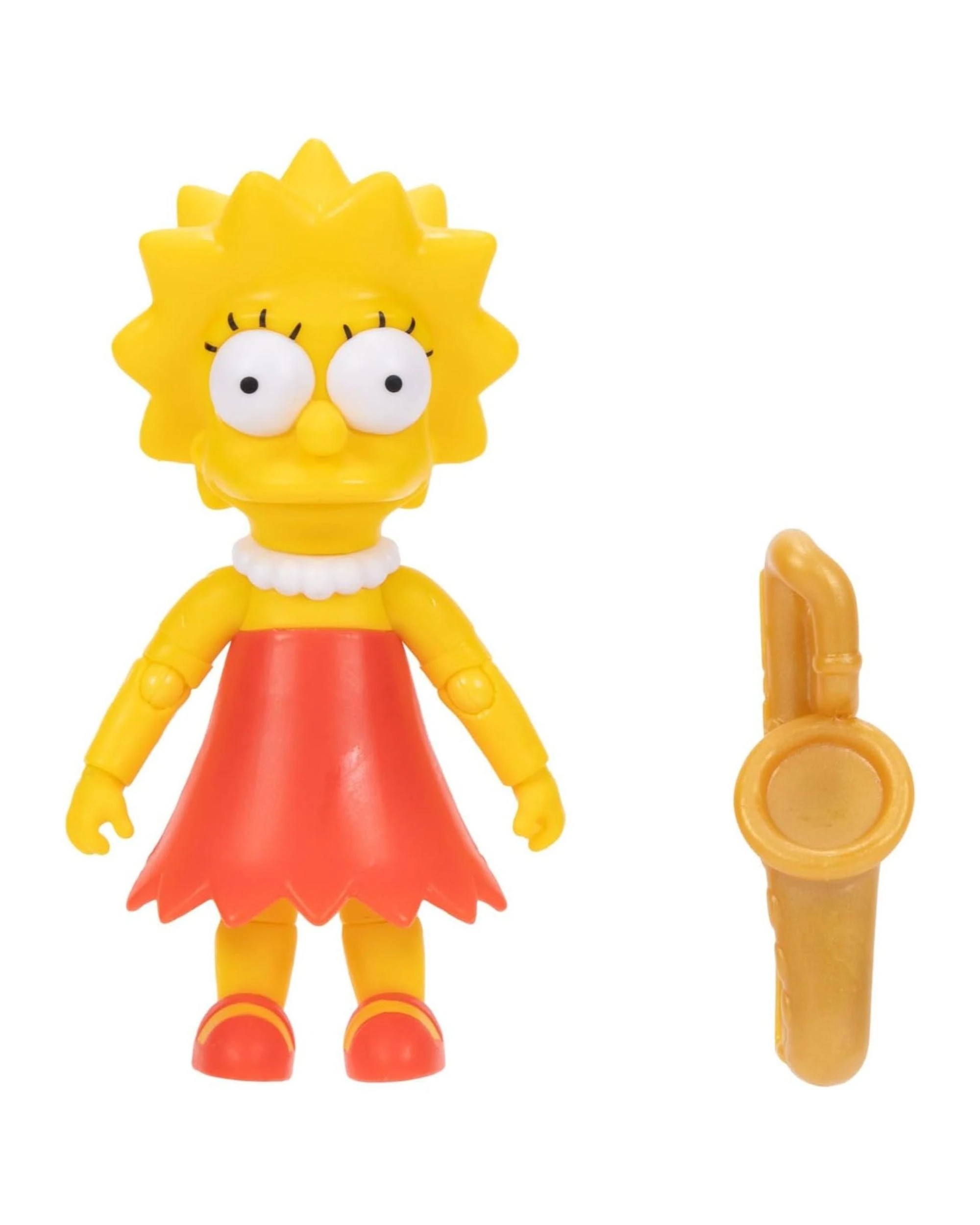 2 The Simpsons Lisa Simpson Wave 2.5 Inch Scaled Figure, 2 of 9