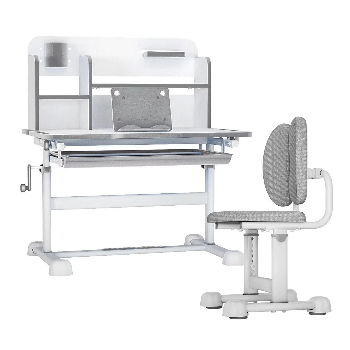 1 Ausway Kids Desk and Chair Set Ergonomic - Multi, 1 of 7