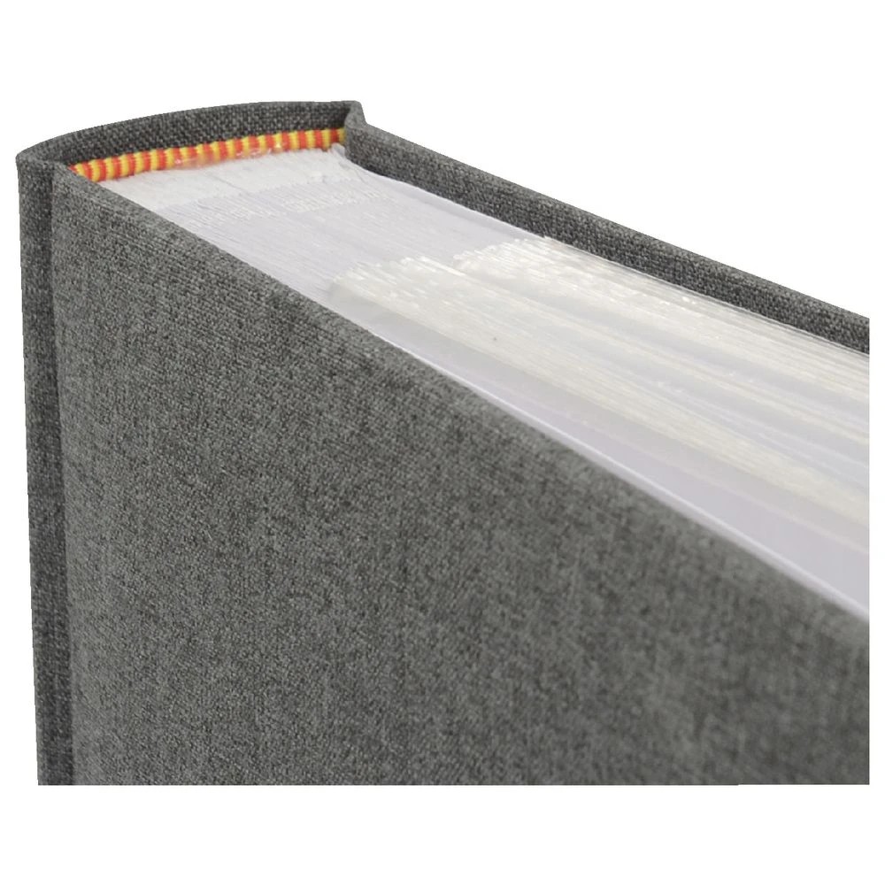 3 Brooklyn Photo Album Linen Look Grey 200 Capacity, 3 of 4