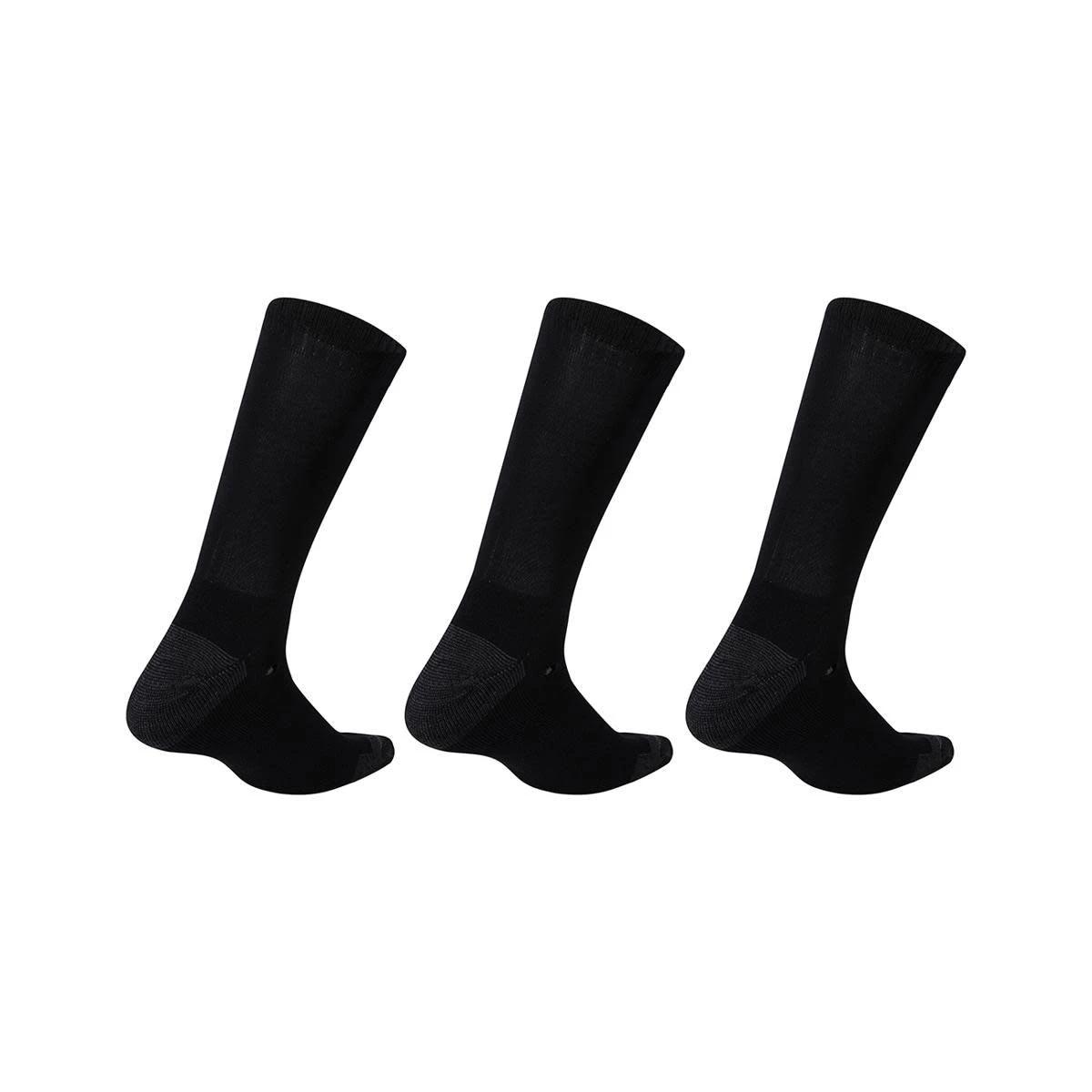 2 3 Pack Bamboo Business Socks BLACK, 2 of 3