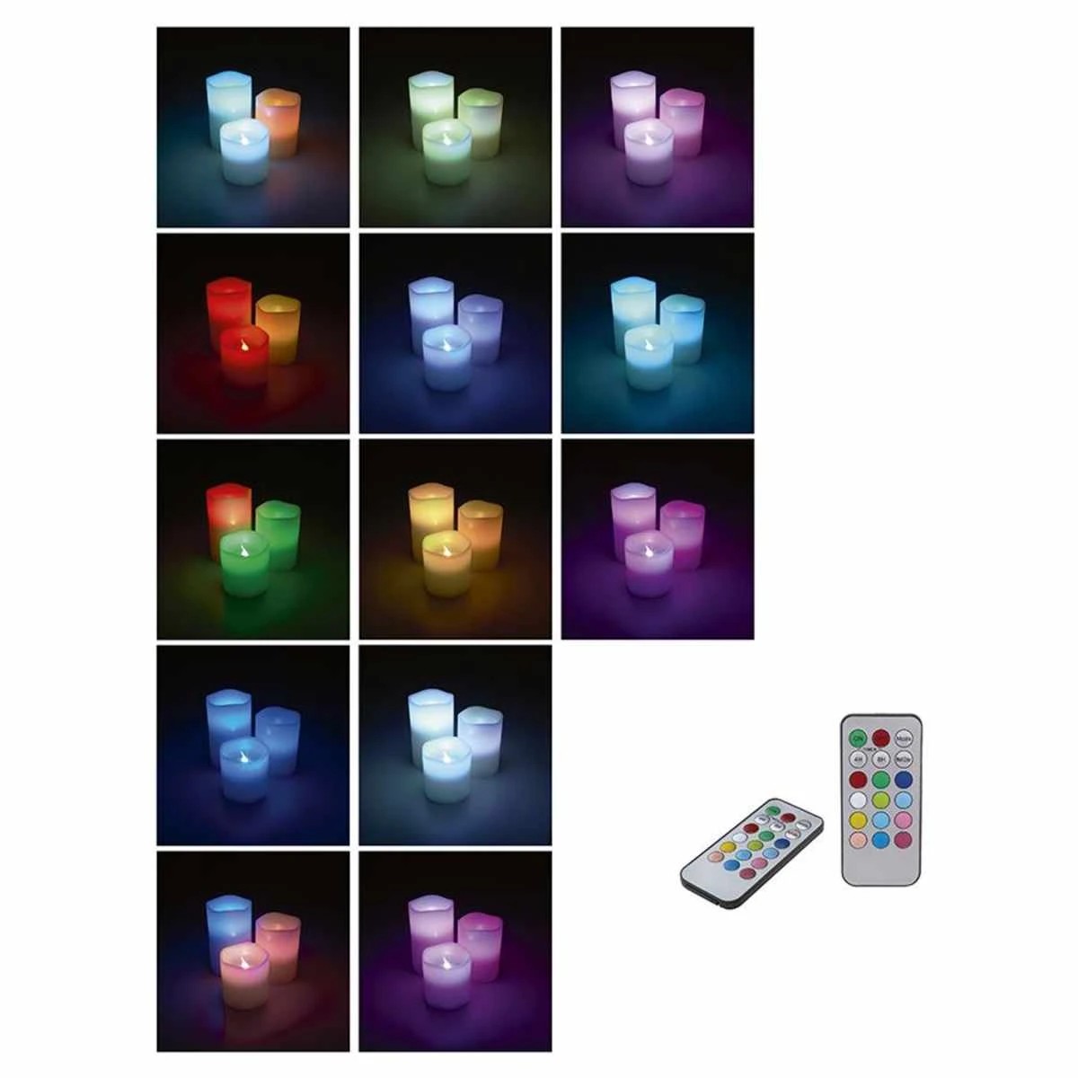 3 3 Pack LED Candles, 3 of 3