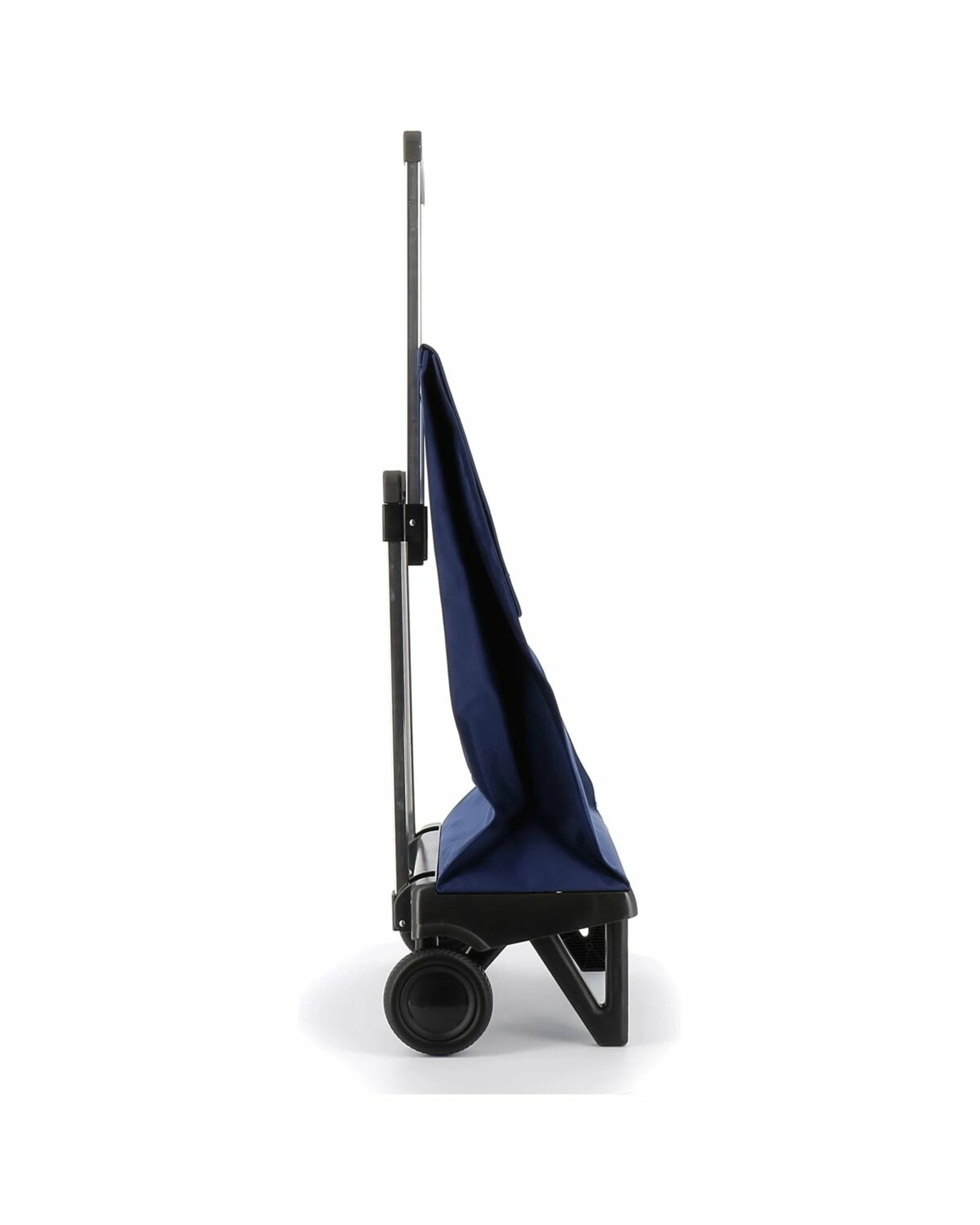 2 Rolser Plegamatic MF Folding 2 Wheel Trolley Blue, 2 of 5