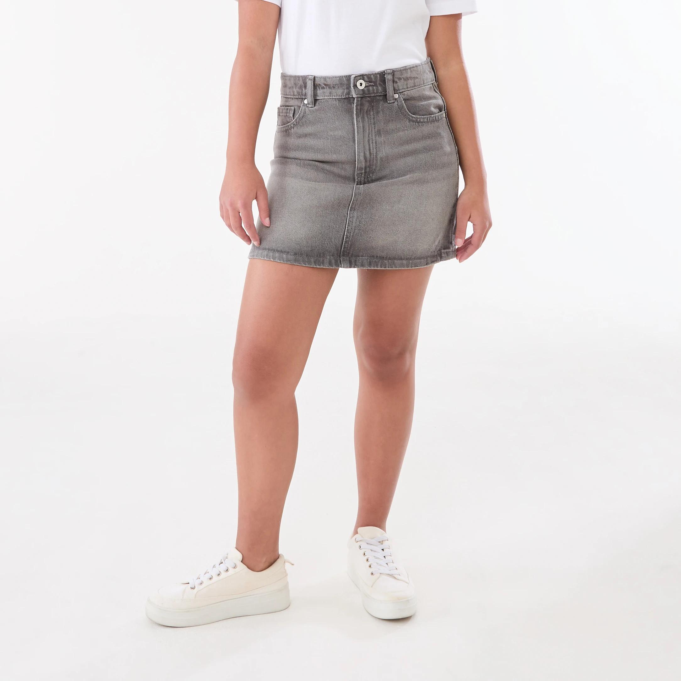 1 Denim Skirt DENIM BLACK, 1 of 5