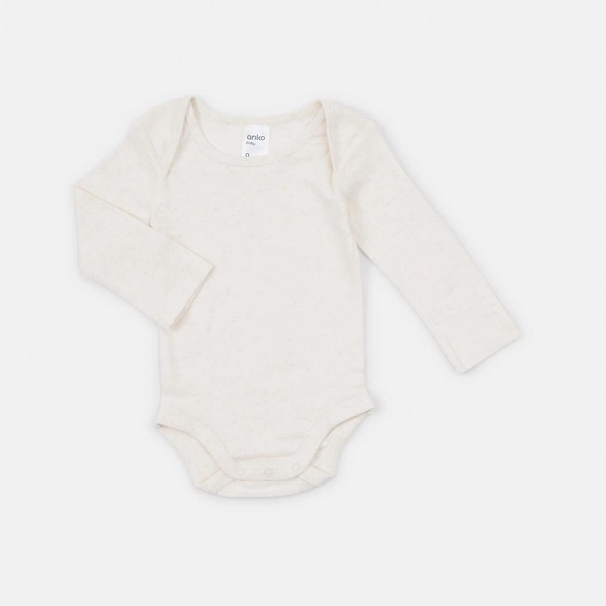 4 5 Pack Long Sleeve Bodysuits Bge 5pk, 4 of 8