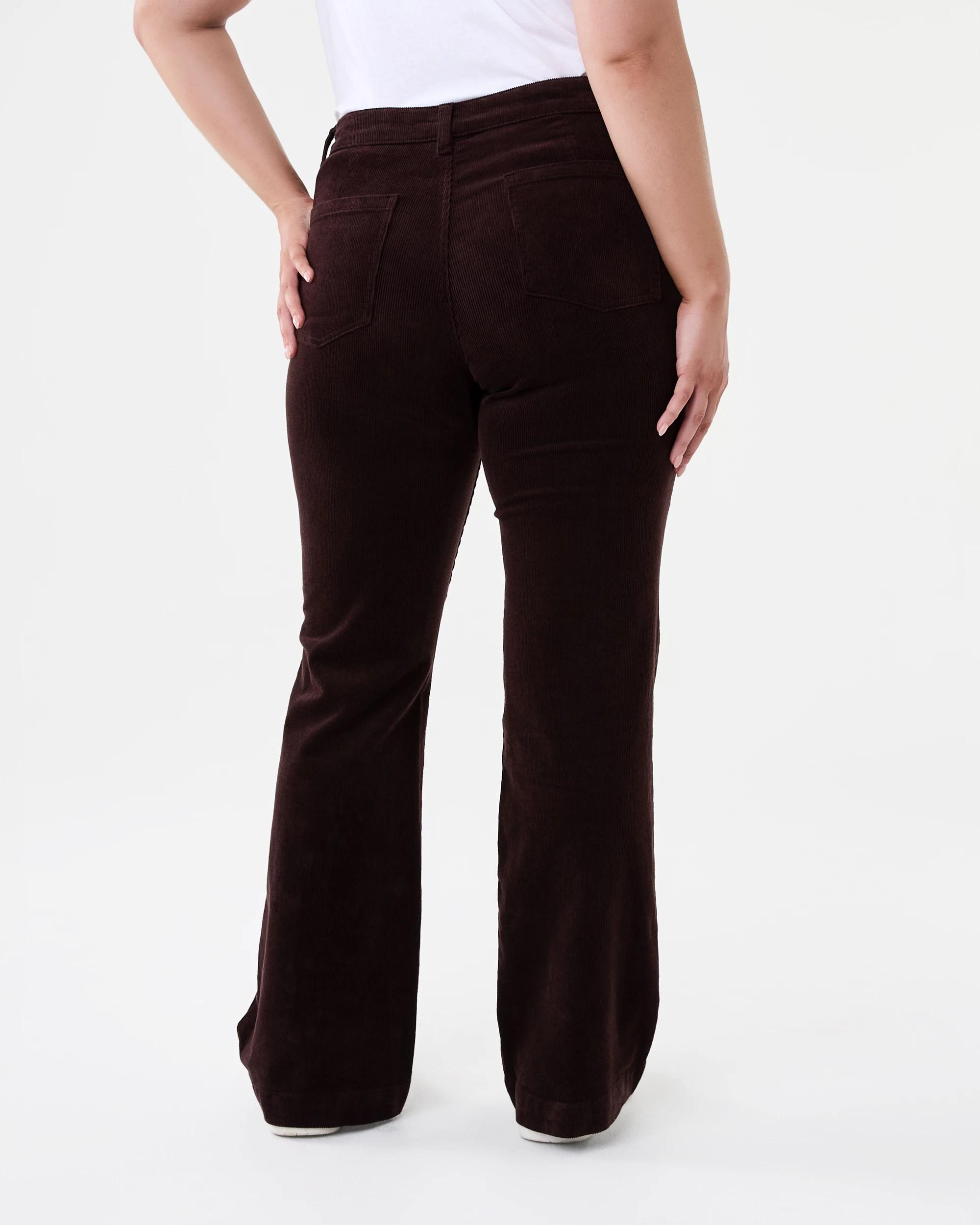 3 Corduroy Bootleg Pants Umbr Brown, 3 of 7