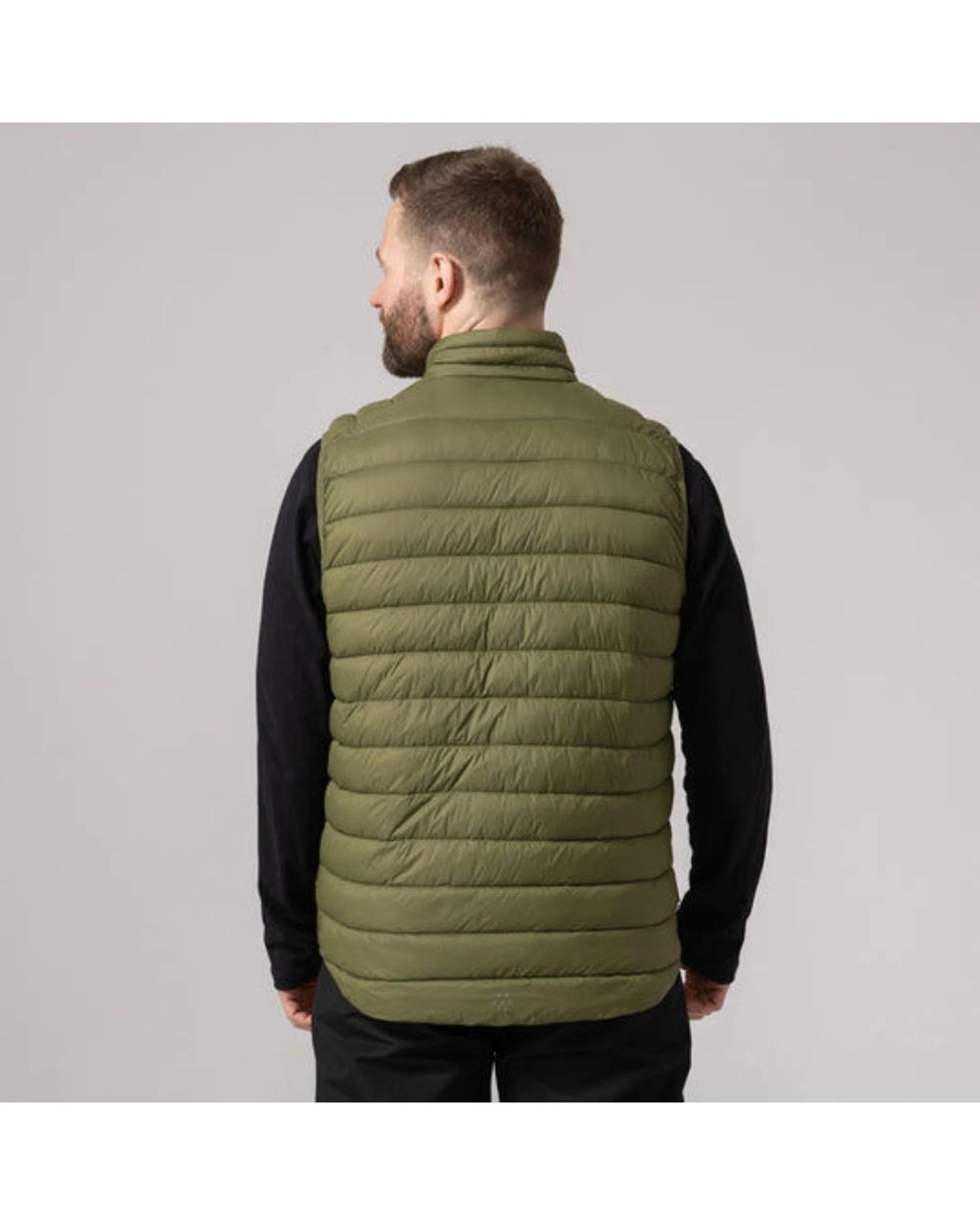 7 Mac In A Sac Synergy Packable Men's Thermolite Vest GREEN, 7 of 7