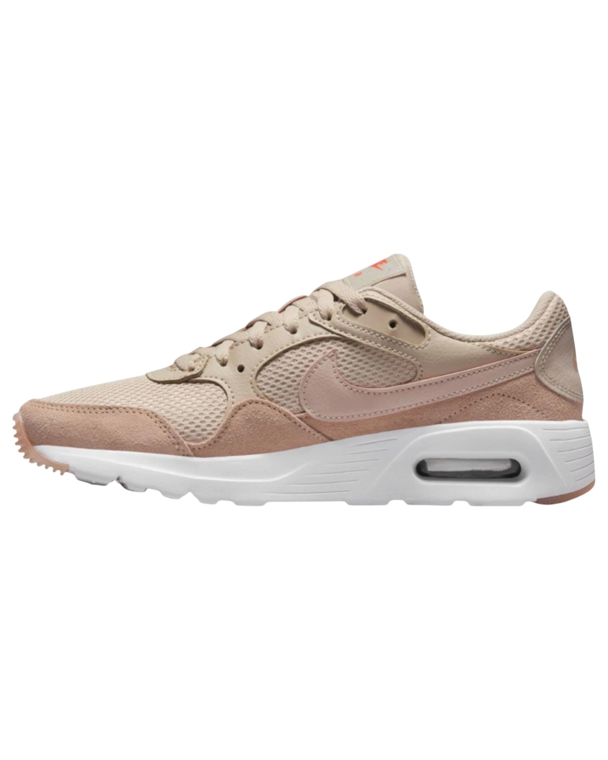 8 Nike Womens Air Max SC Fossil Stone/ Pink Oxford Athletic Shoes FOSSIL STONE/PINK OXFORD, 8 of 8