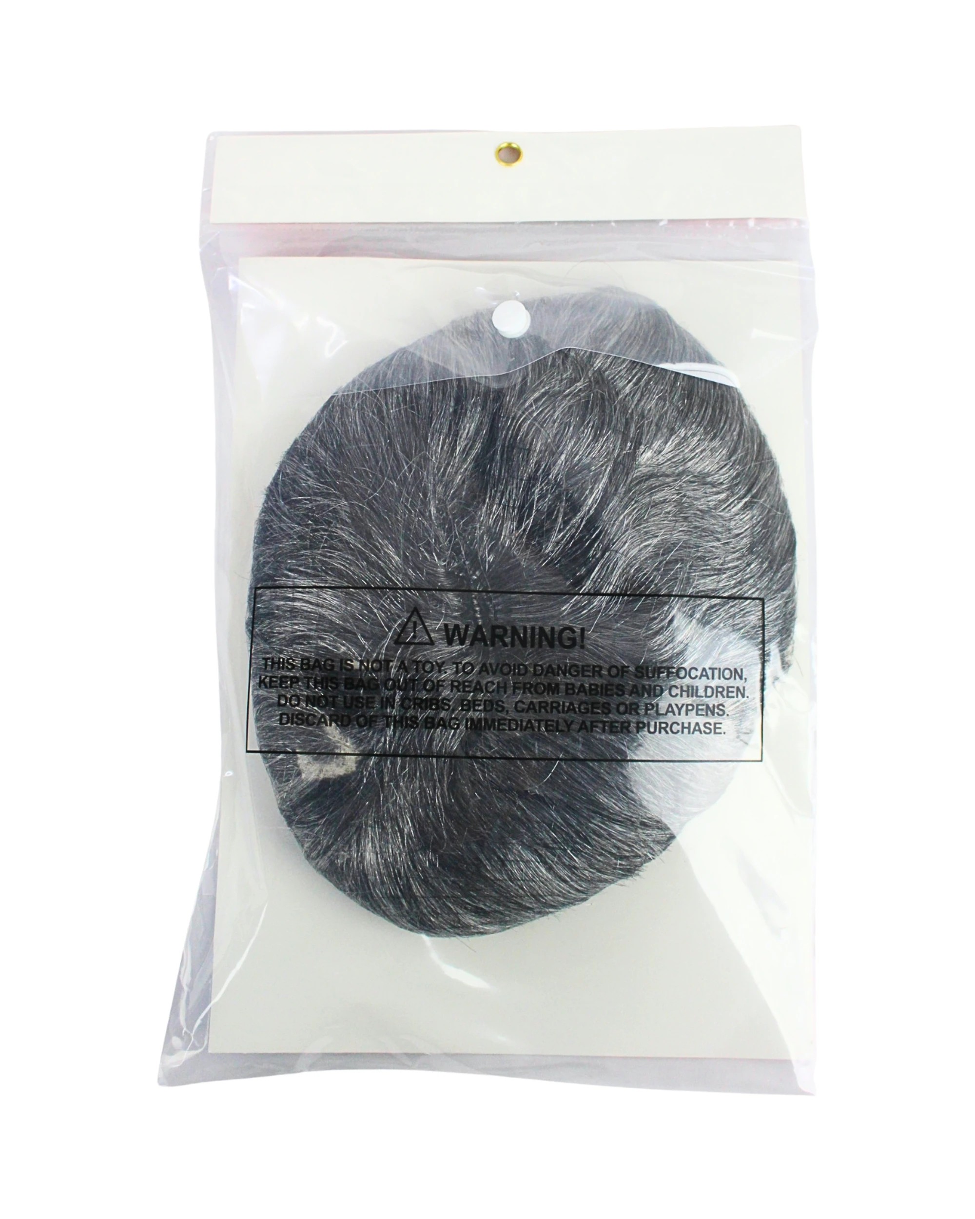 4 JD Party Kids Grandpa Wig - One Size - Grey, 4 of 4