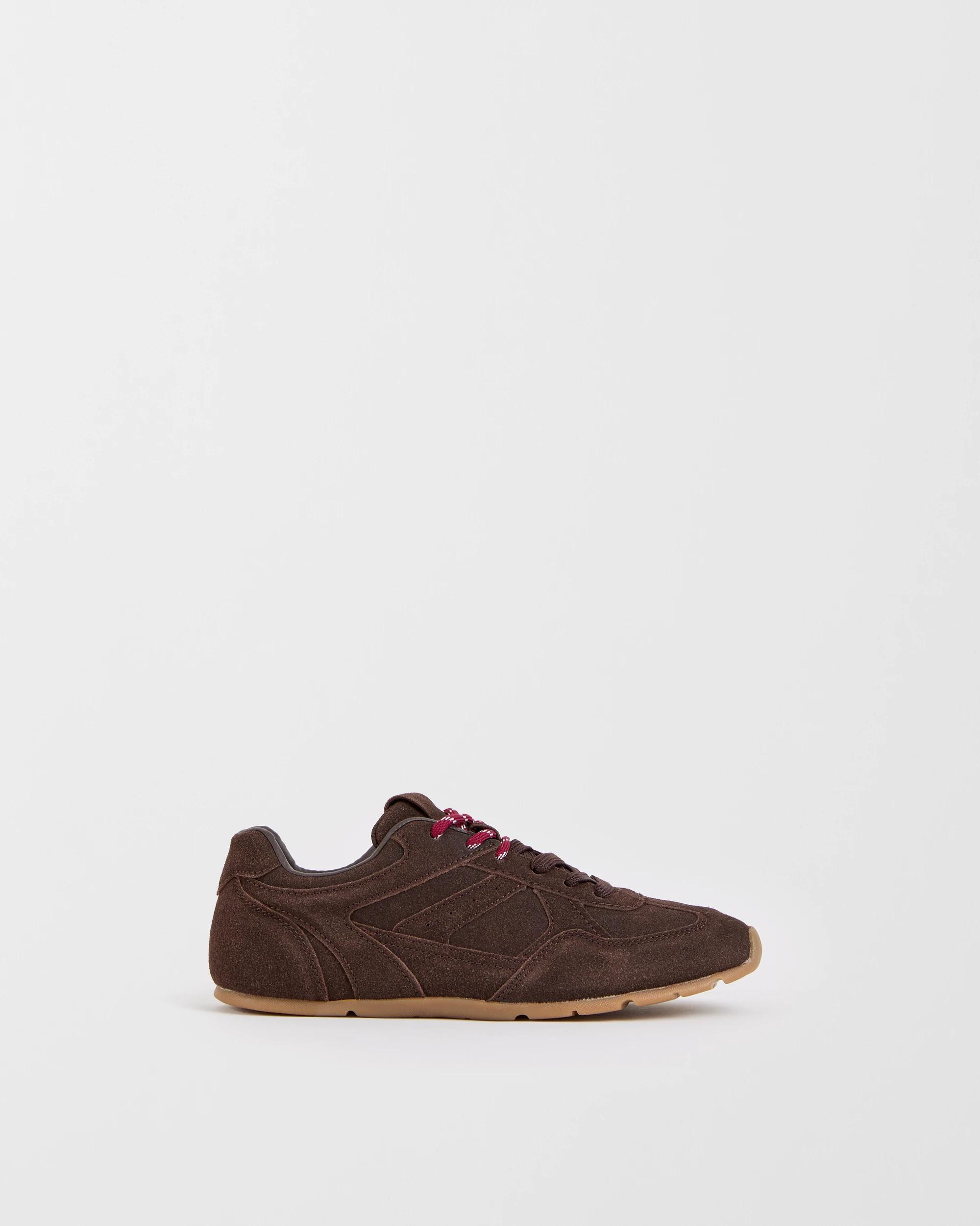 4 Target Woman Retro Sneaker - Lianna CHOCOLATE BROWN, 4 of 5