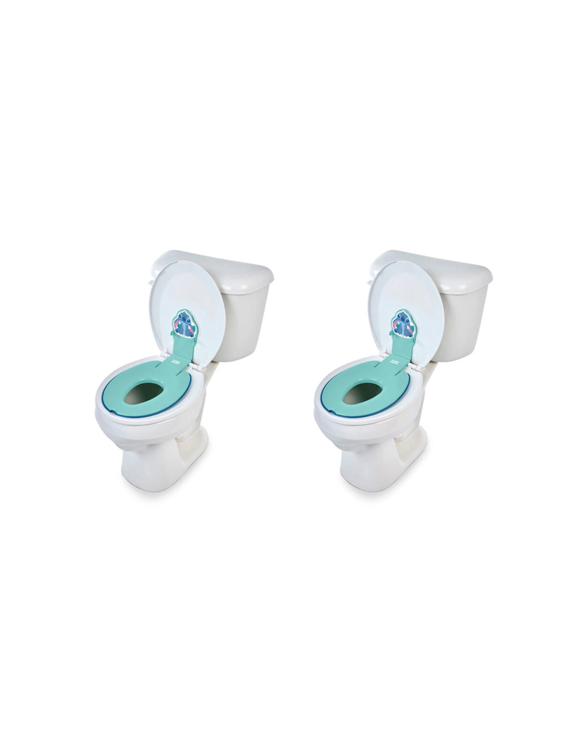 1 Disney Junior Flip And Sit Potty Seat Stitch 2 Pack Toilet Training 18m Plus - Blue, 1 of 7