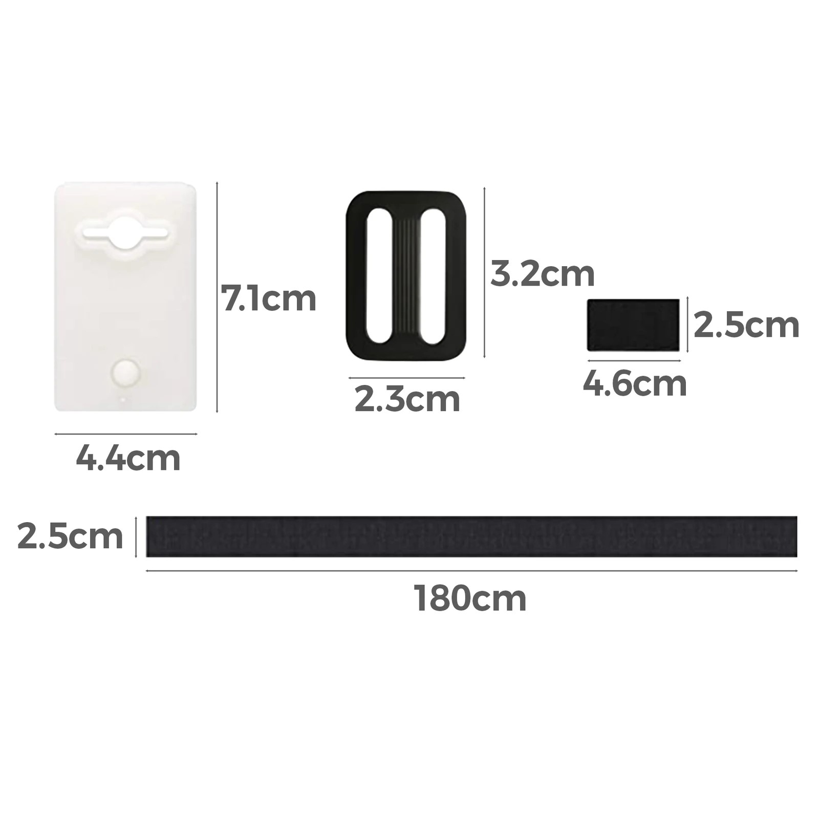4 Alfordson Pool Cover Roller Straps Kit 8PCS Swimming Pool Blanket Attachment - Black, 4 of 4