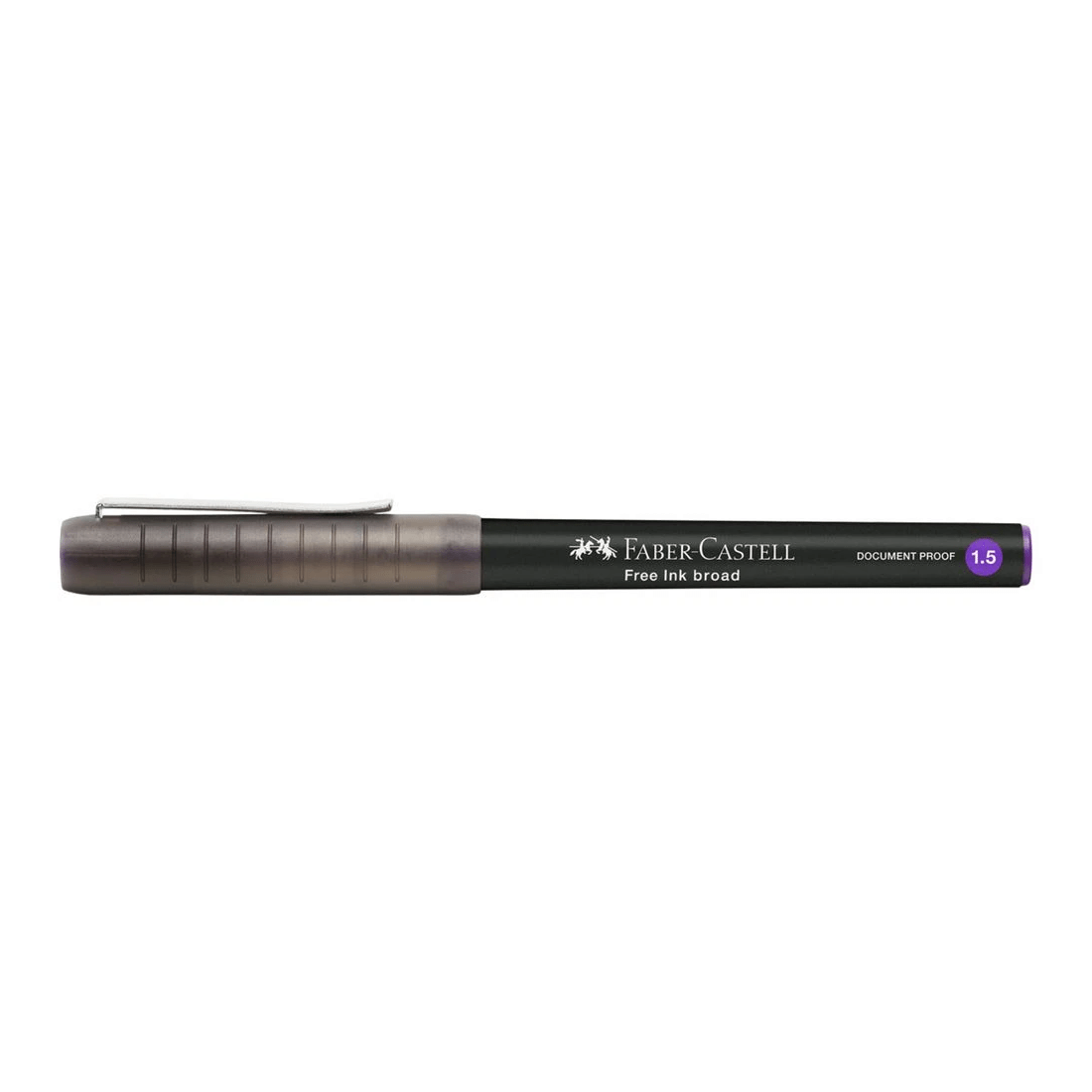 1 Faber Castell Free Ink Rollerball Pen 1.5 mm Violet, 1 of 4