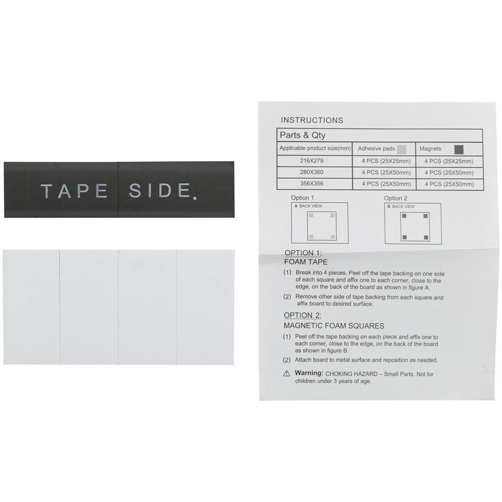 9 Otto Square Planner Board 356 x 356 Black, 9 of 10