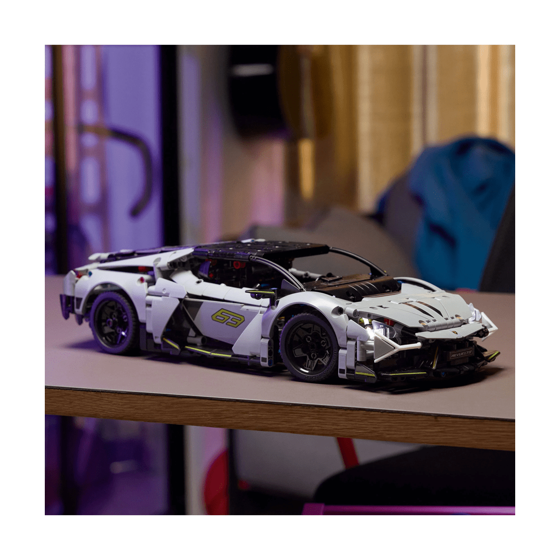 9 LEGO Technic Lamborghini Revuelto Super Sports Car 42214, 9 of 10