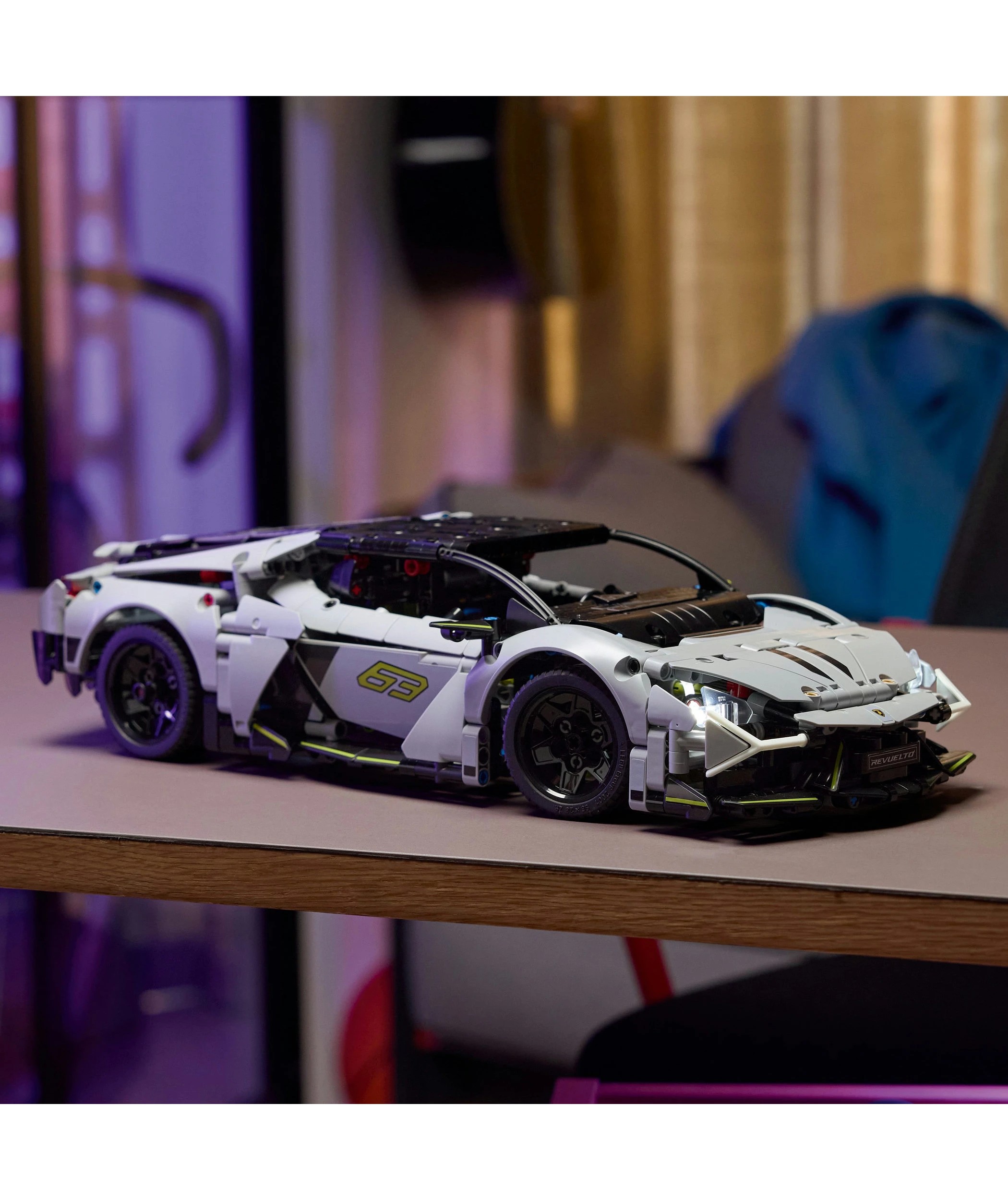 9 LEGO Technic Lamborghini Revuelto Super Sports Car 42214, 9 of 10