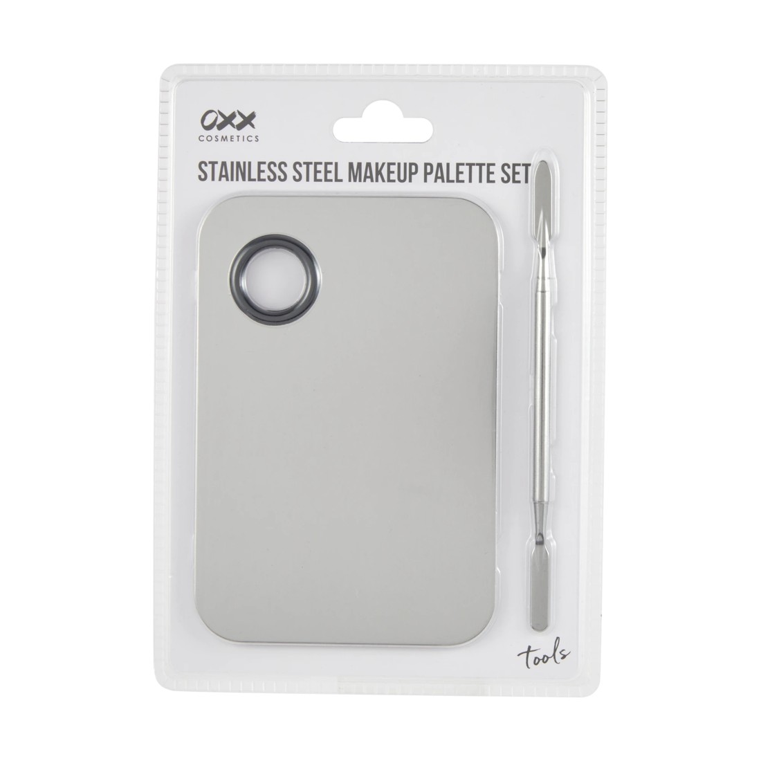 1 OXX Cosmetics Stainless Steel Makeup Palette Set - Black, 1 of 6