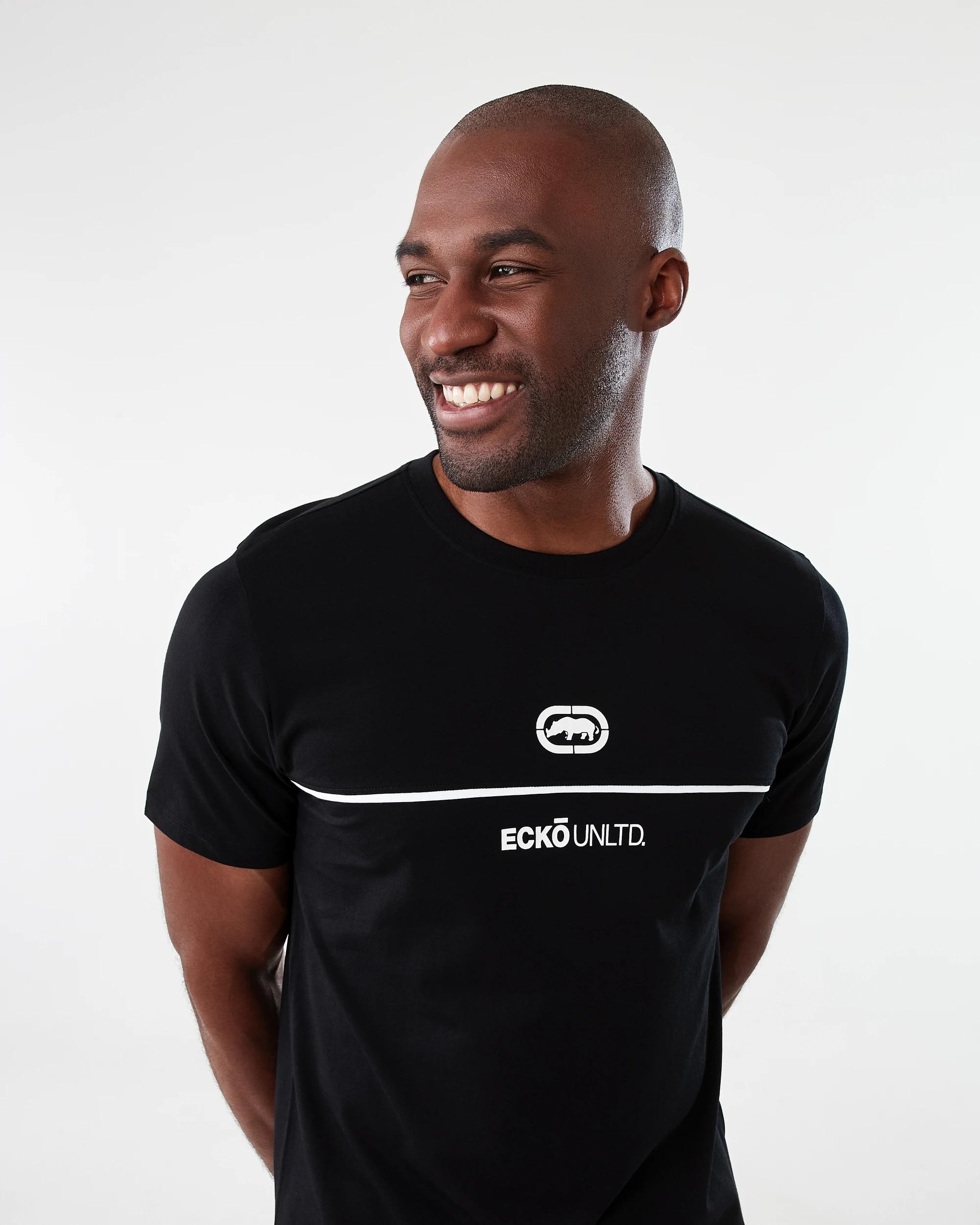 4 Ecko License Longline T-shirt Black, 4 of 7