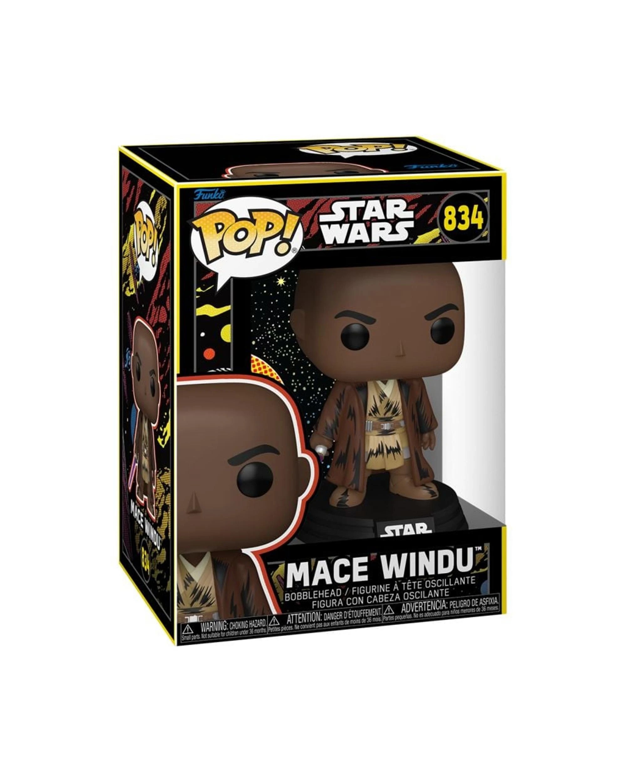 3 Star Wars Mace Windu - May the Fourth Retro -  Funko POP! Vinyl, 3 of 3