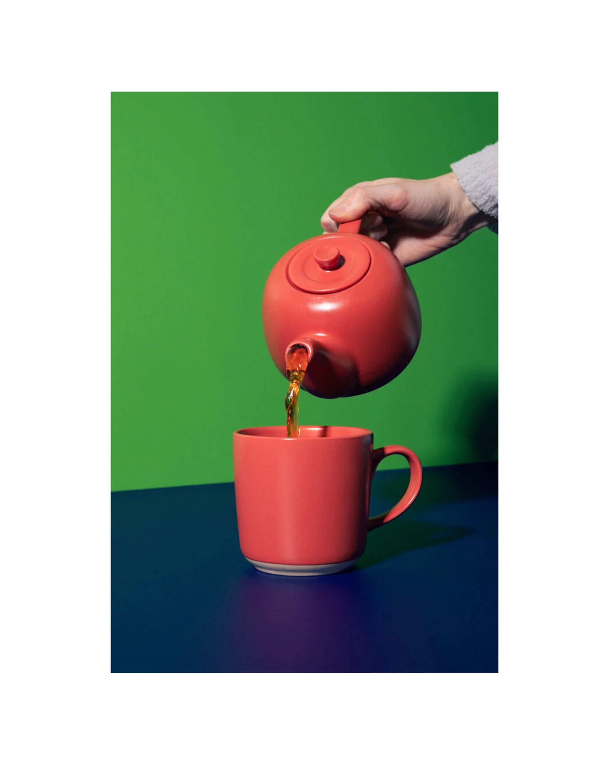 7 La Cafetiere 2PK Stoneware Classic Teapot Kettle 600ml - Red, 7 of 7