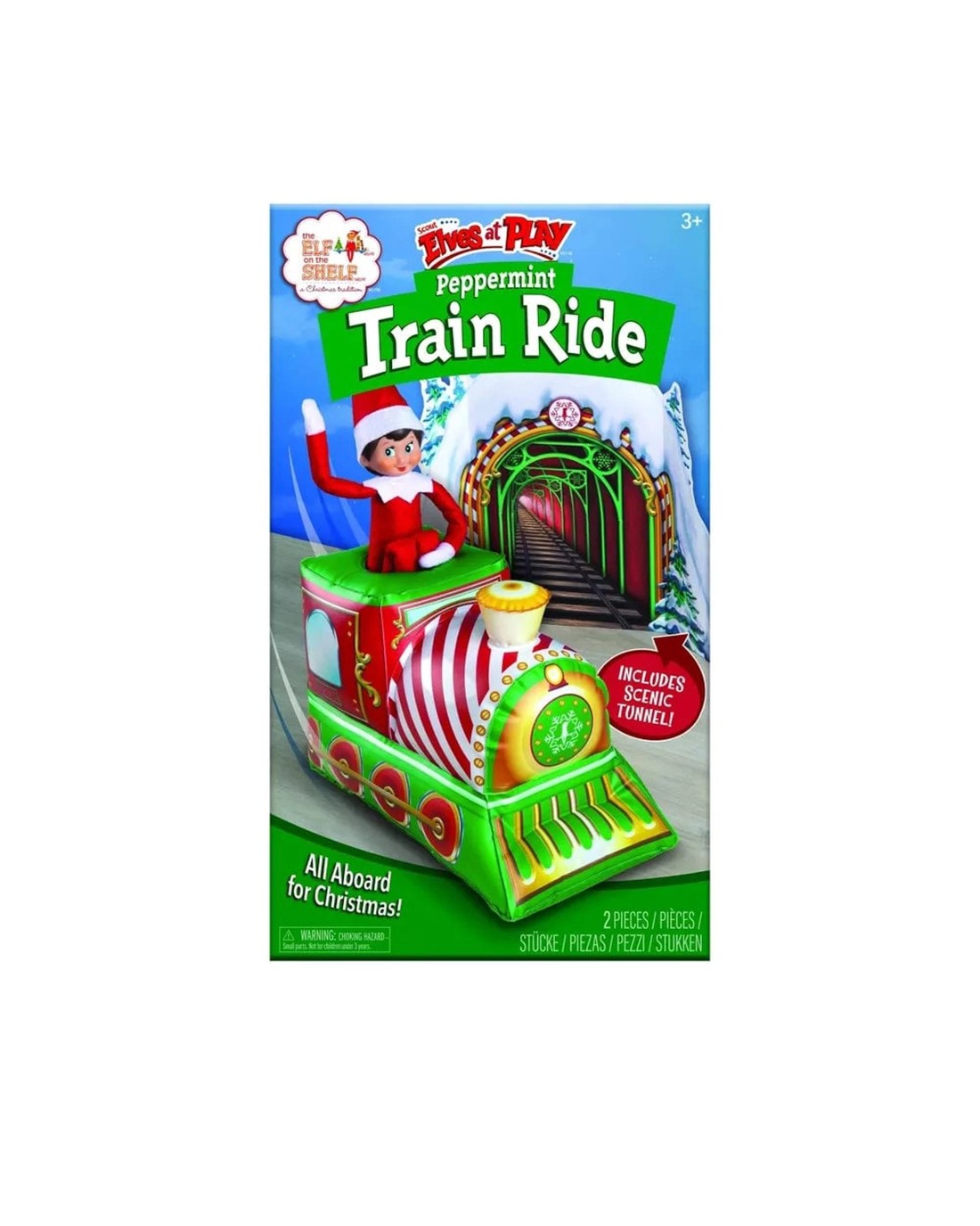 Elf On The Shelf Elves At Play Peppermint Train Ride - Kmart