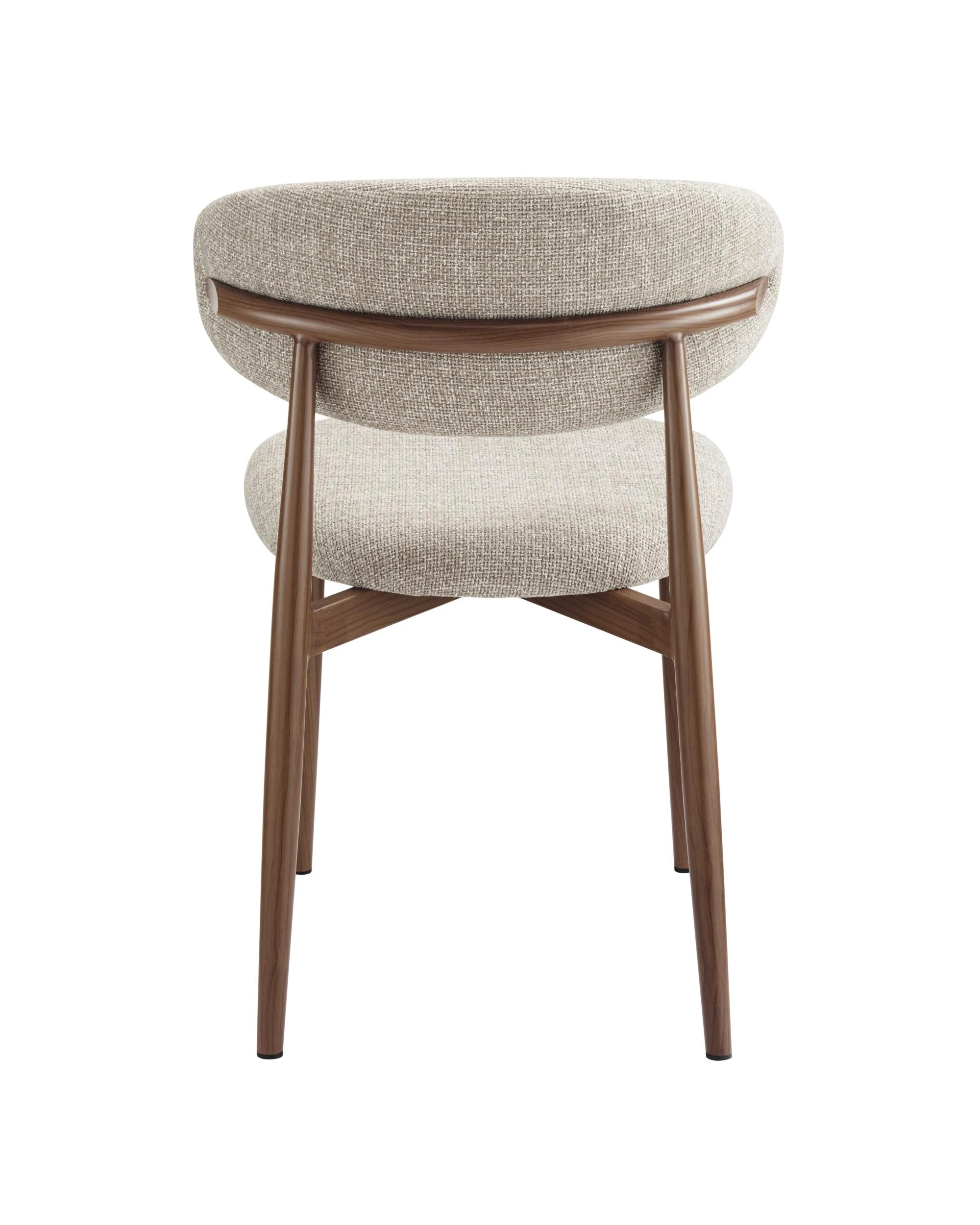 6 Kodu Dining Chairs Pair (Set of 2) - Beige, 6 of 9