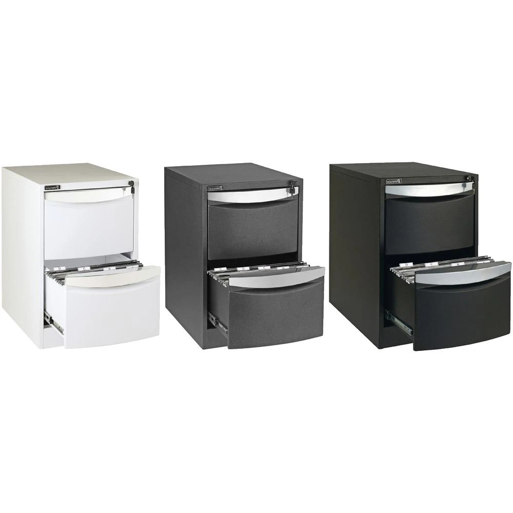 2 Stilford 2 Drawer Filing Cabinet Graphite Cabinets Filing Drawer Cabinets, 2 of 3