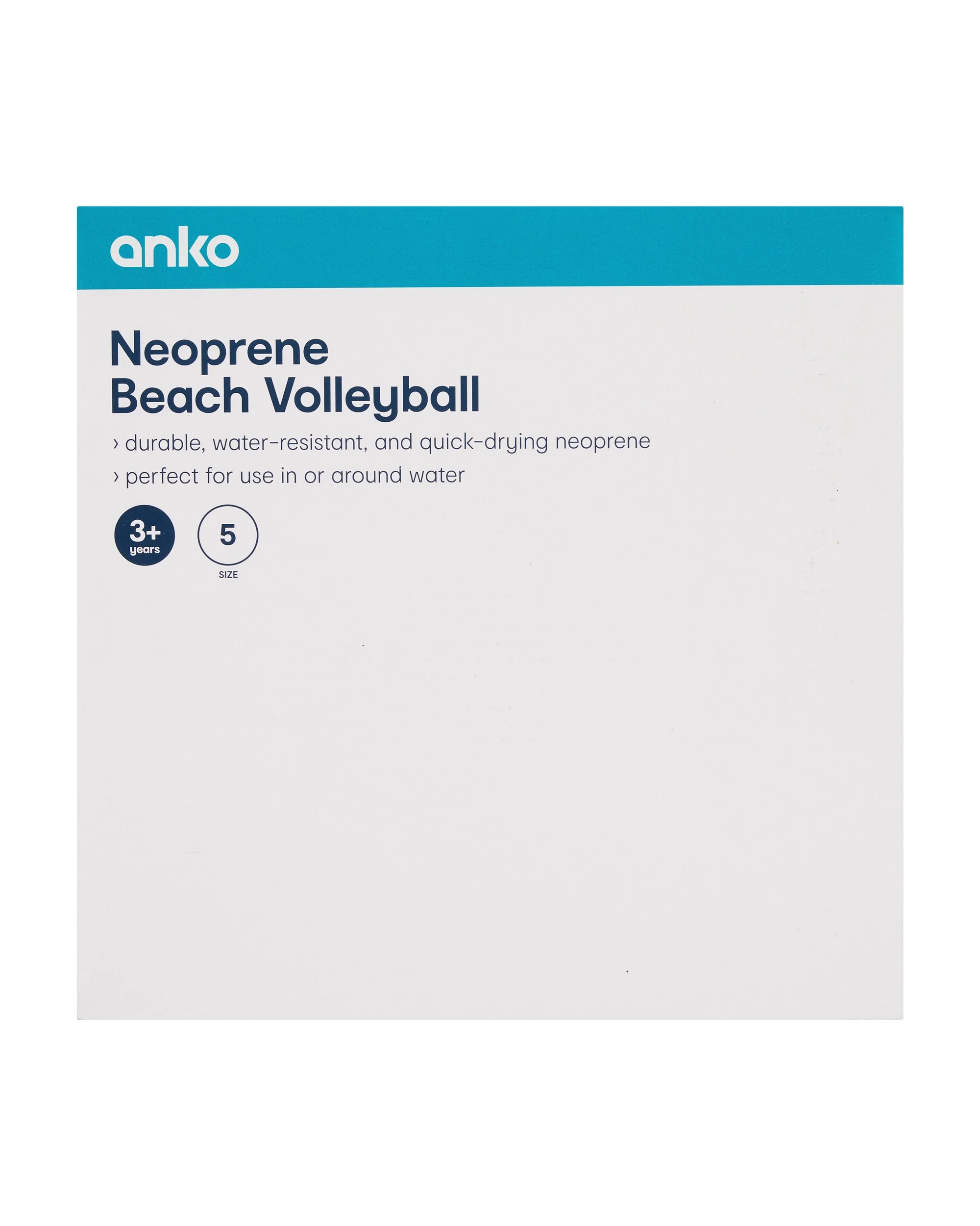 6 Neoprene Beach Volleyball - Size 5, 6 of 6