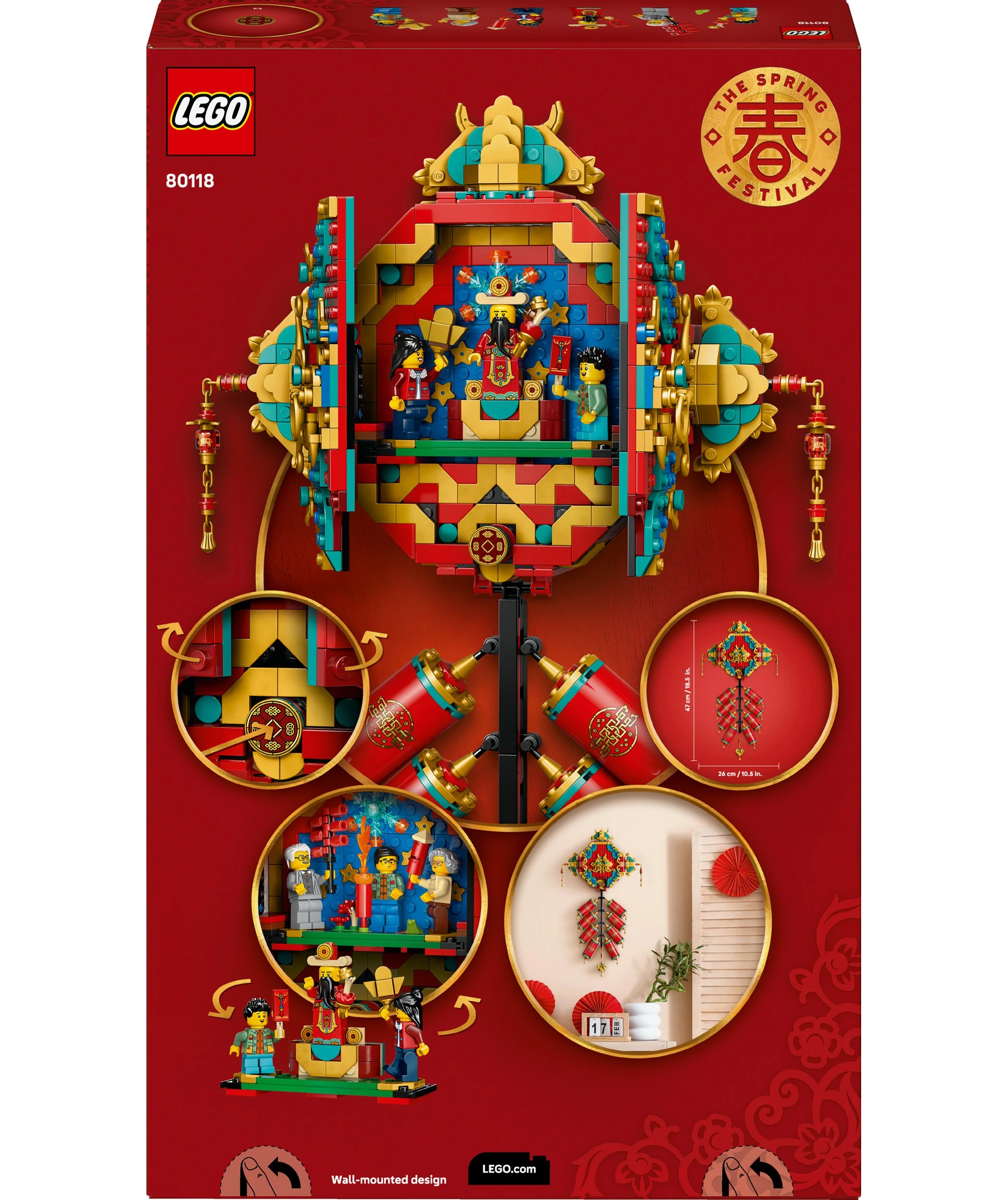 10 LEGO Spring Festival Fortune Firecracker 80118, 10 of 10