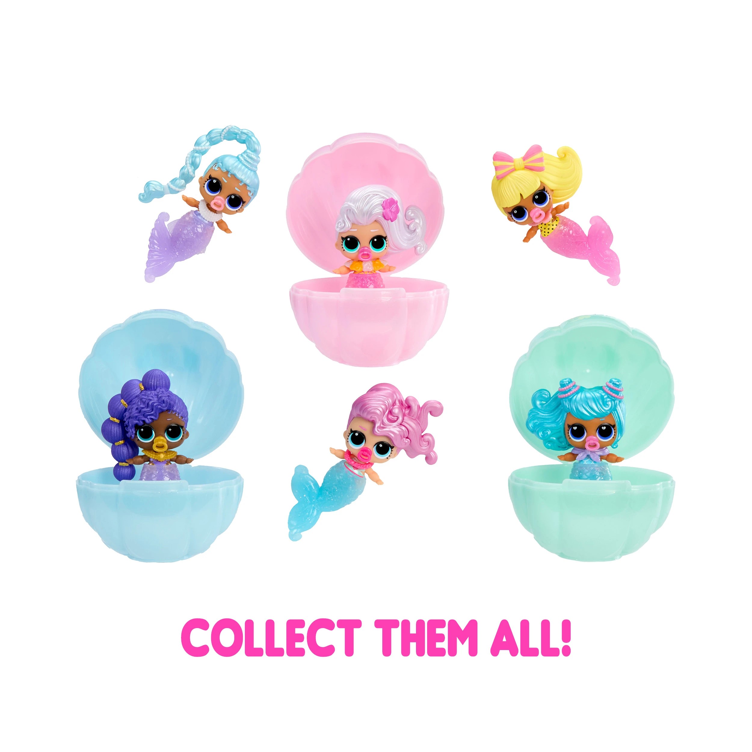 5 L.O.L. Surprise! Mermaids! Makeover Magic Baby Sisters - Assorted, 5 of 6