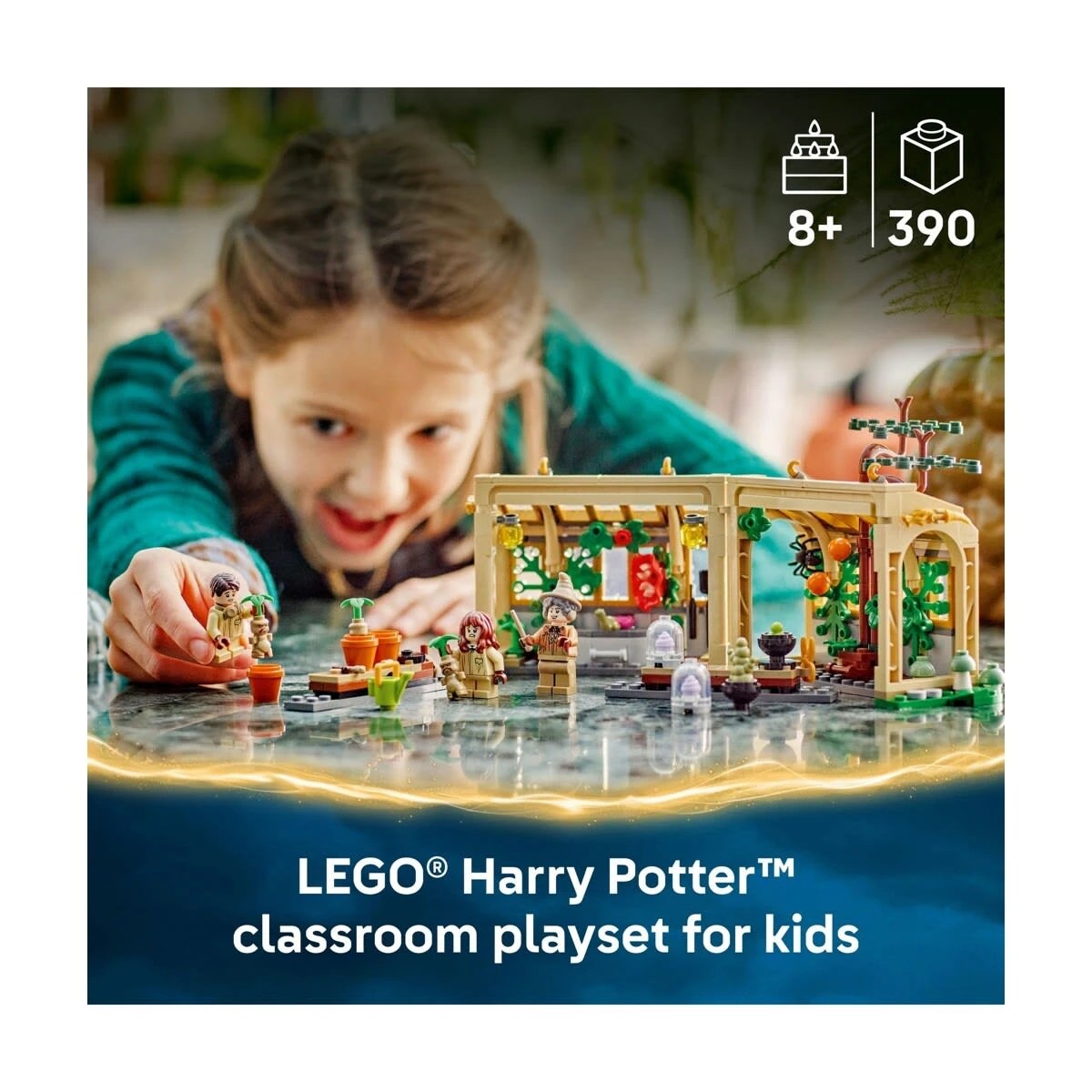 3 LEGO Harry Potter Hogwarts Castle: Herbology Class 76445, 3 of 10