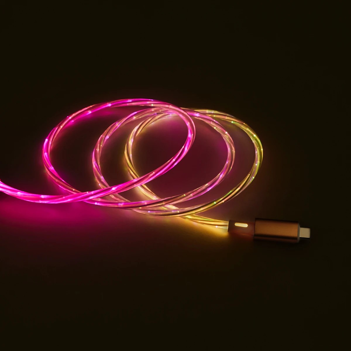 7 USB-A to C 1m Cable with Light Star, 7 of 10