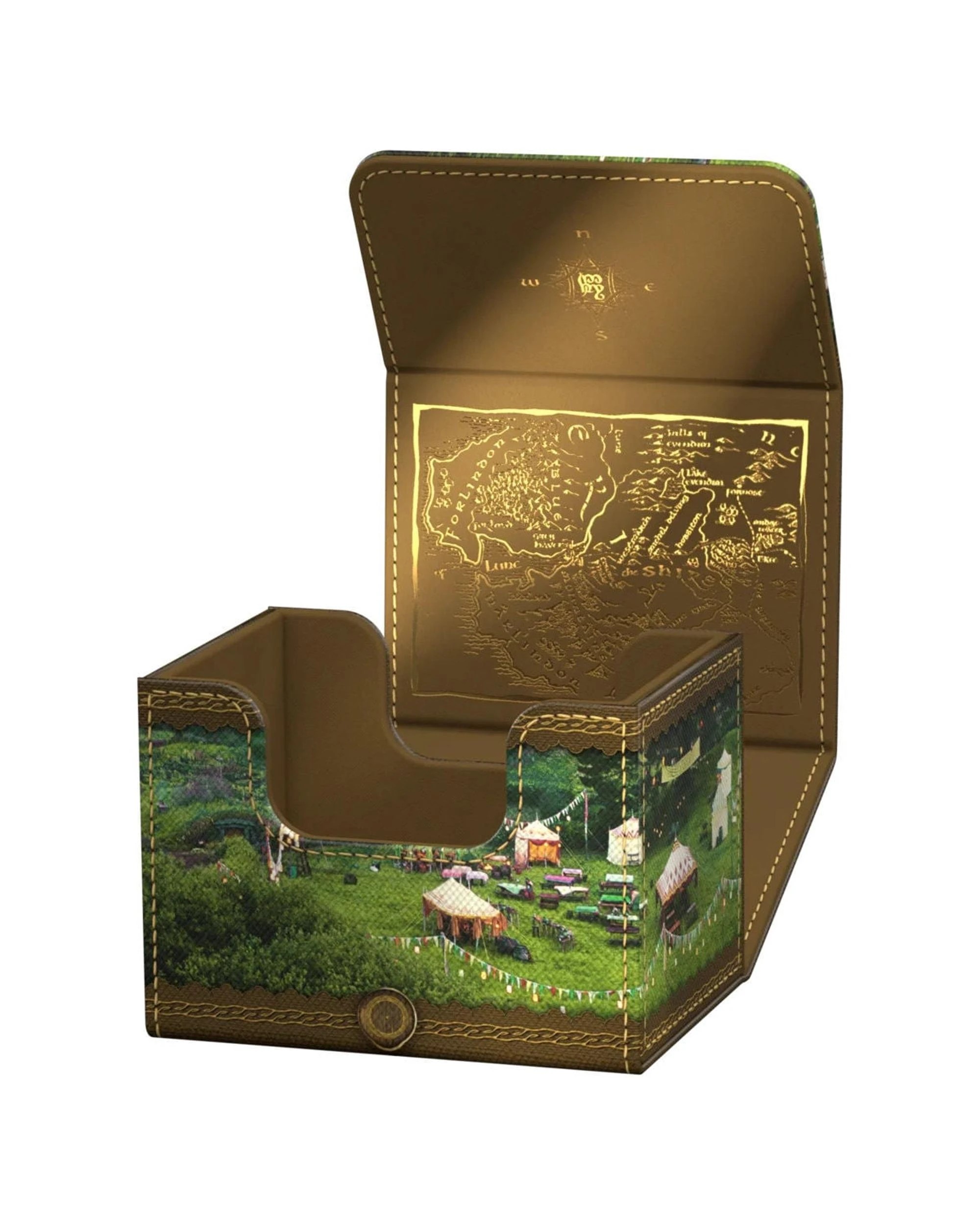 7 Ultimate Guard The Lord of the Rings Places of Middle-Earth Xenoskin Sidewinder 100+ The Shire Deck Box - Multi, 7 of 10