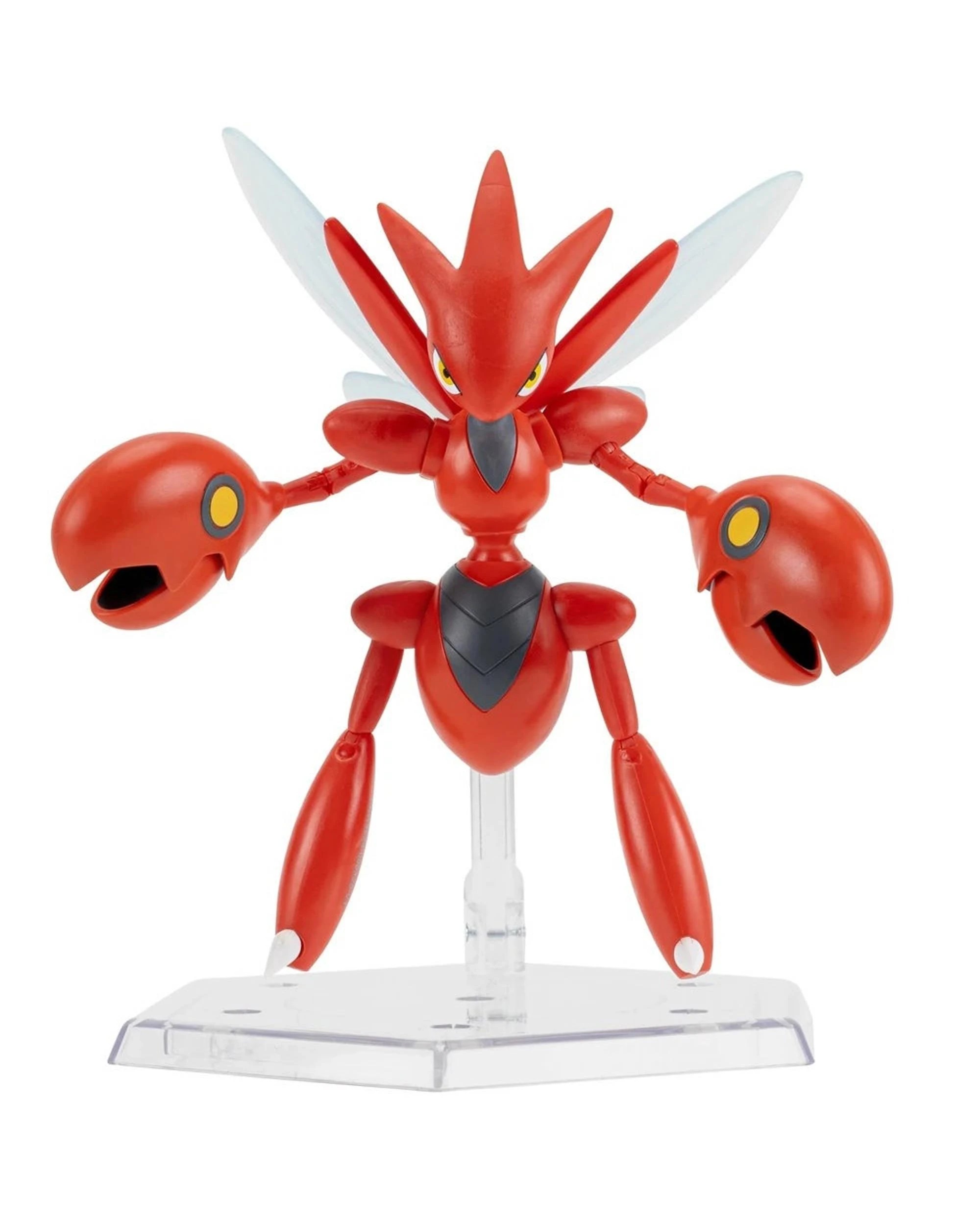 2 Pokemon Select Trainer Team Series Scizor Super Articulated 6 inch Figure, 2 of 2