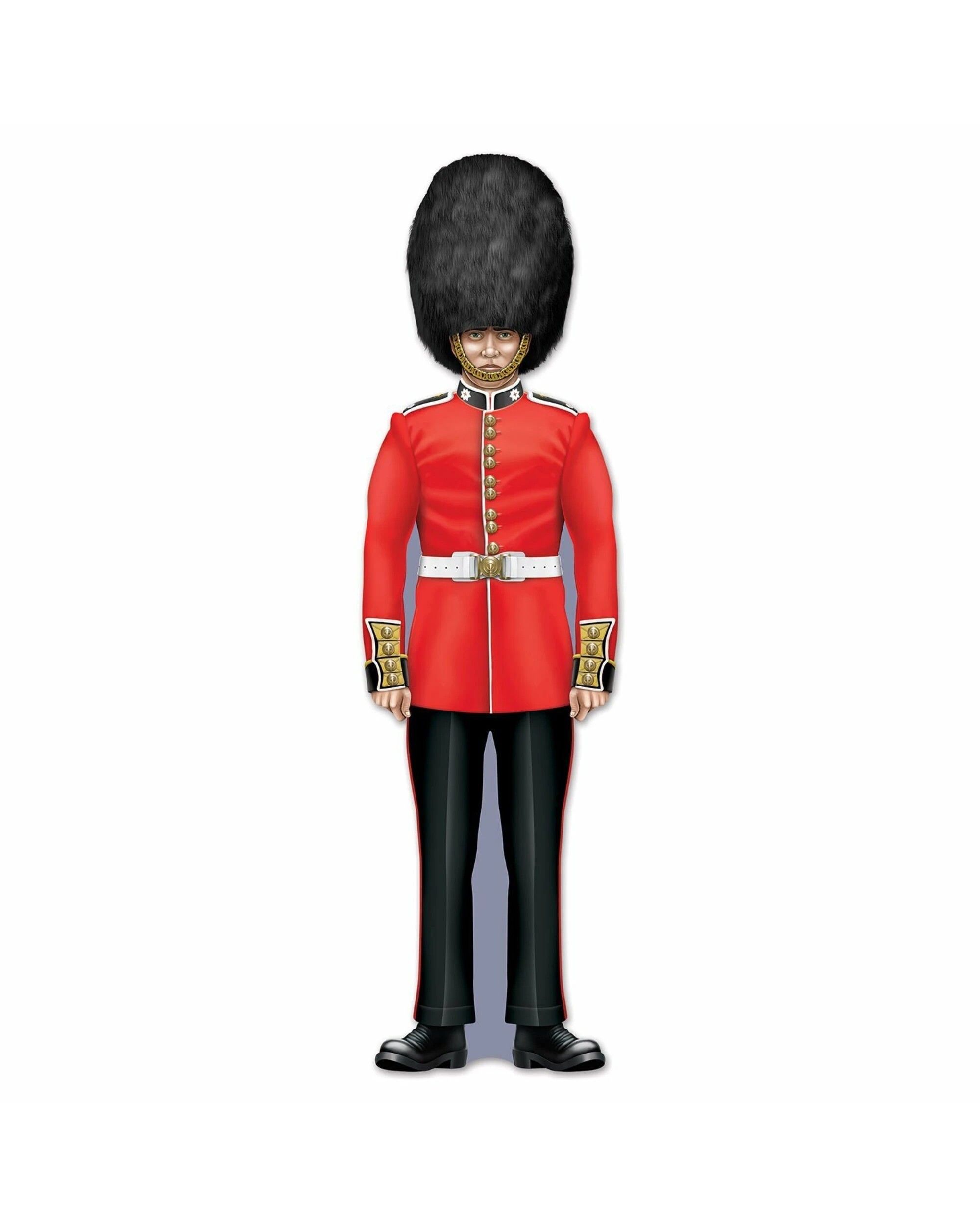 1 Beistle Royal Guard Cutout Wall Decoration - Red, 1 of 1