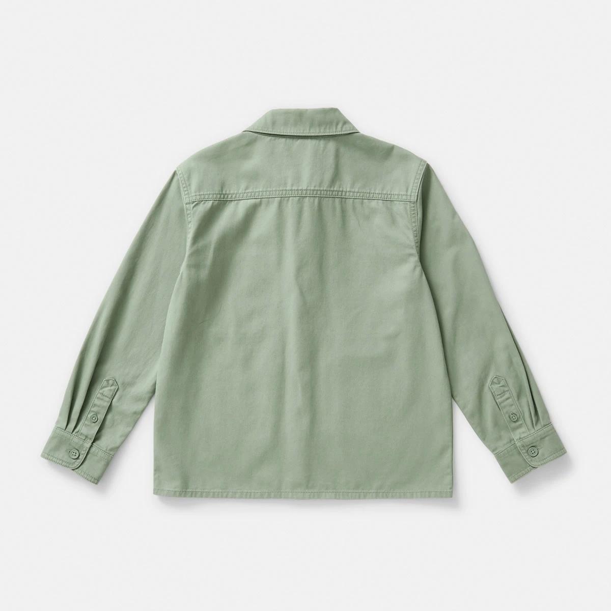 10 Twill Utility Overshirt Lpad Green, 10 of 10