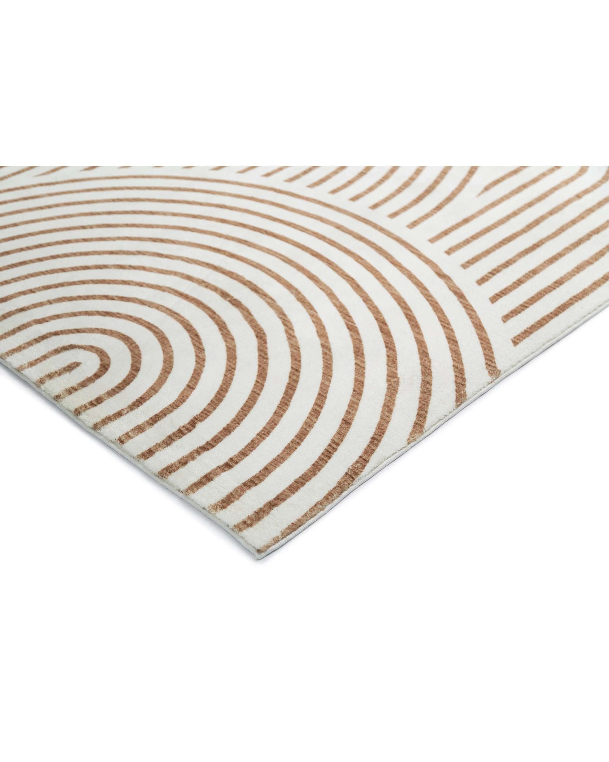 4 Loopsie Abel Geometric Washable Rug-230cm x 160cm - White, 4 of 7