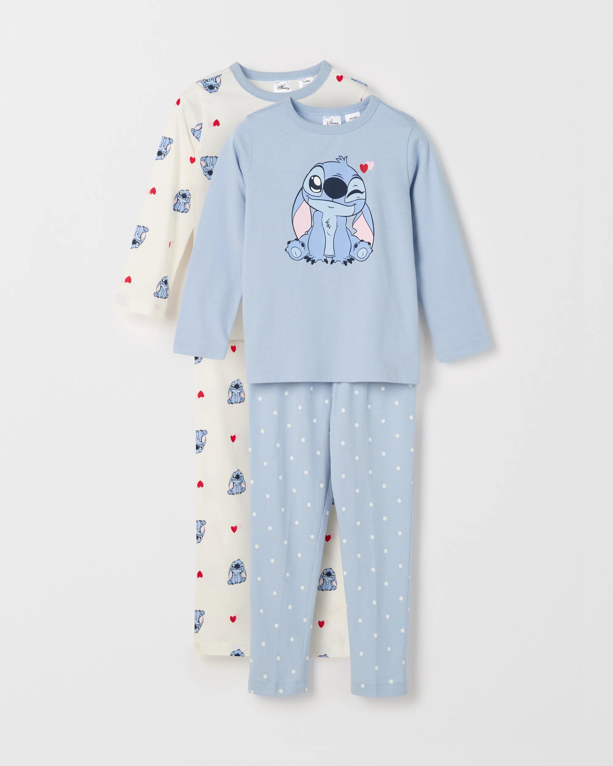 1 Disney Lilo & Stitch Australian Cotton Younger Girls Pyjama Set LILO & STITCH, 1 of 5