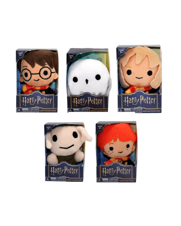 8cm Harry Potter Micro Plush Toy - Assorted