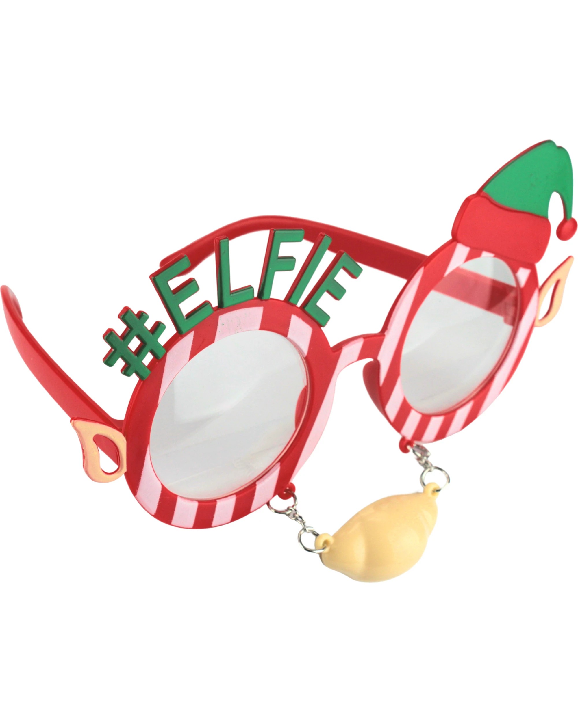 2 JD Party Elfie Novelty Party Glasses - One Size - Multi, 2 of 3