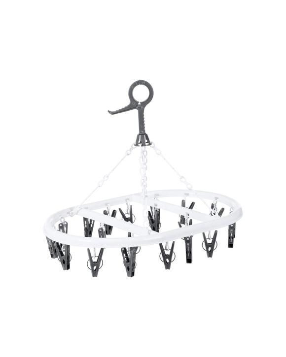 Boxsweden 20 Pegs/hooks Hanging Clothes/undergarment/socks Airer/dryer - Assorted