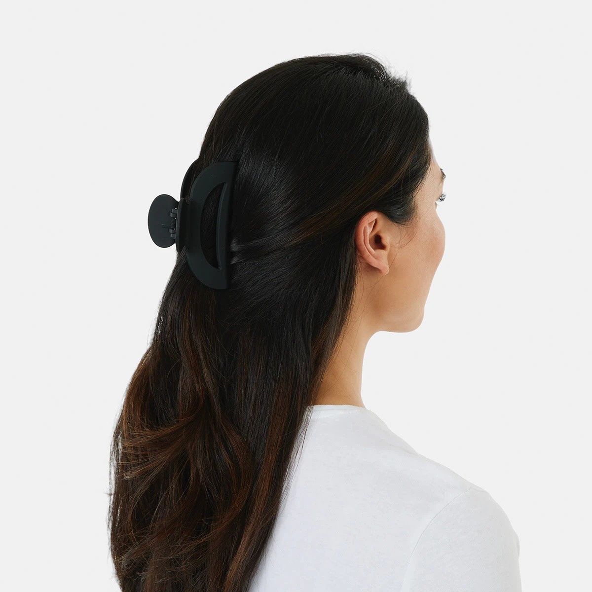 3 Black Large Cut Out Hair Clip, 3 of 4