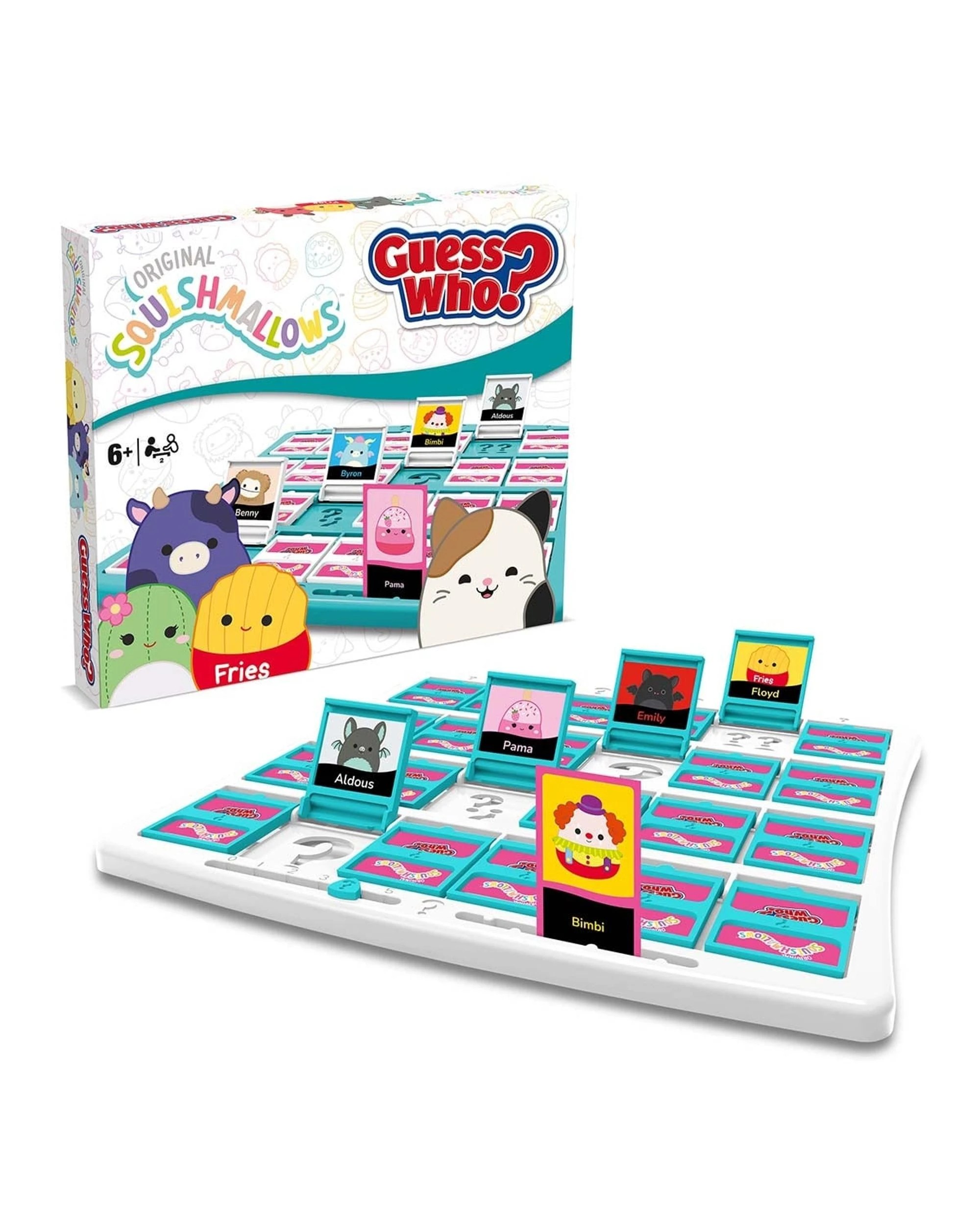 1 Guess Who Squishmallows Edition Board Game, 1 of 8