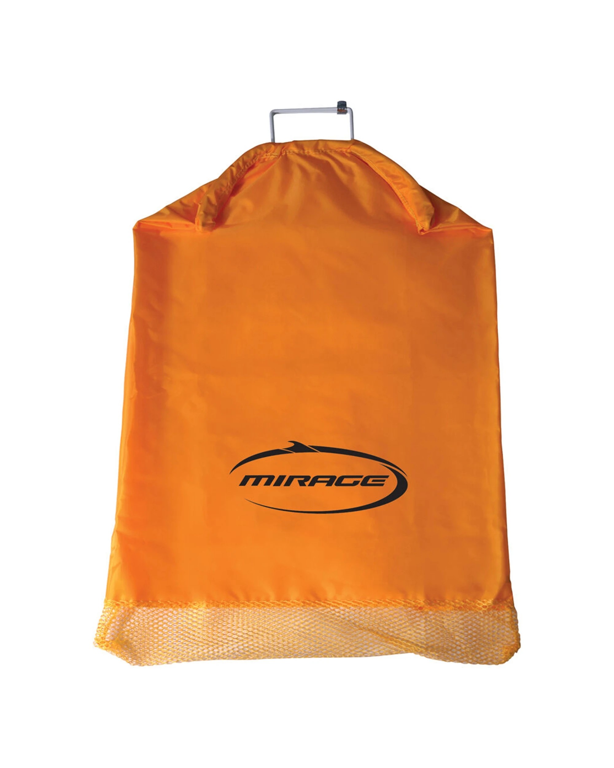 1 Mirage Large Deluxe Outdoor Fishing Catch Bag Mesh 46x56cm - Orange, 1 of 1