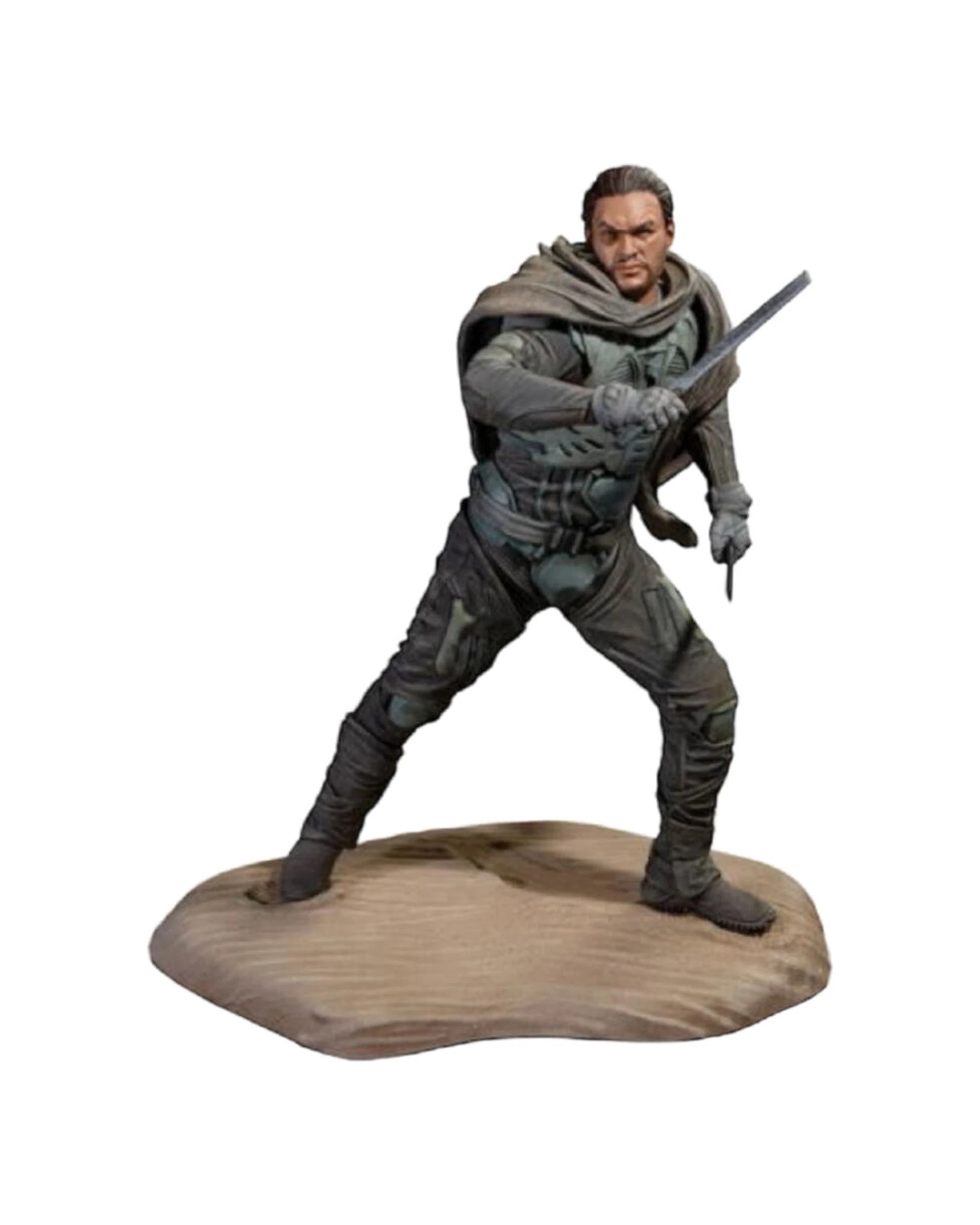 1 Dune Duncan Idaho PVC Action Figure 9.5in Hand-Painted Stand Collectible
 - grey, 1 of 3