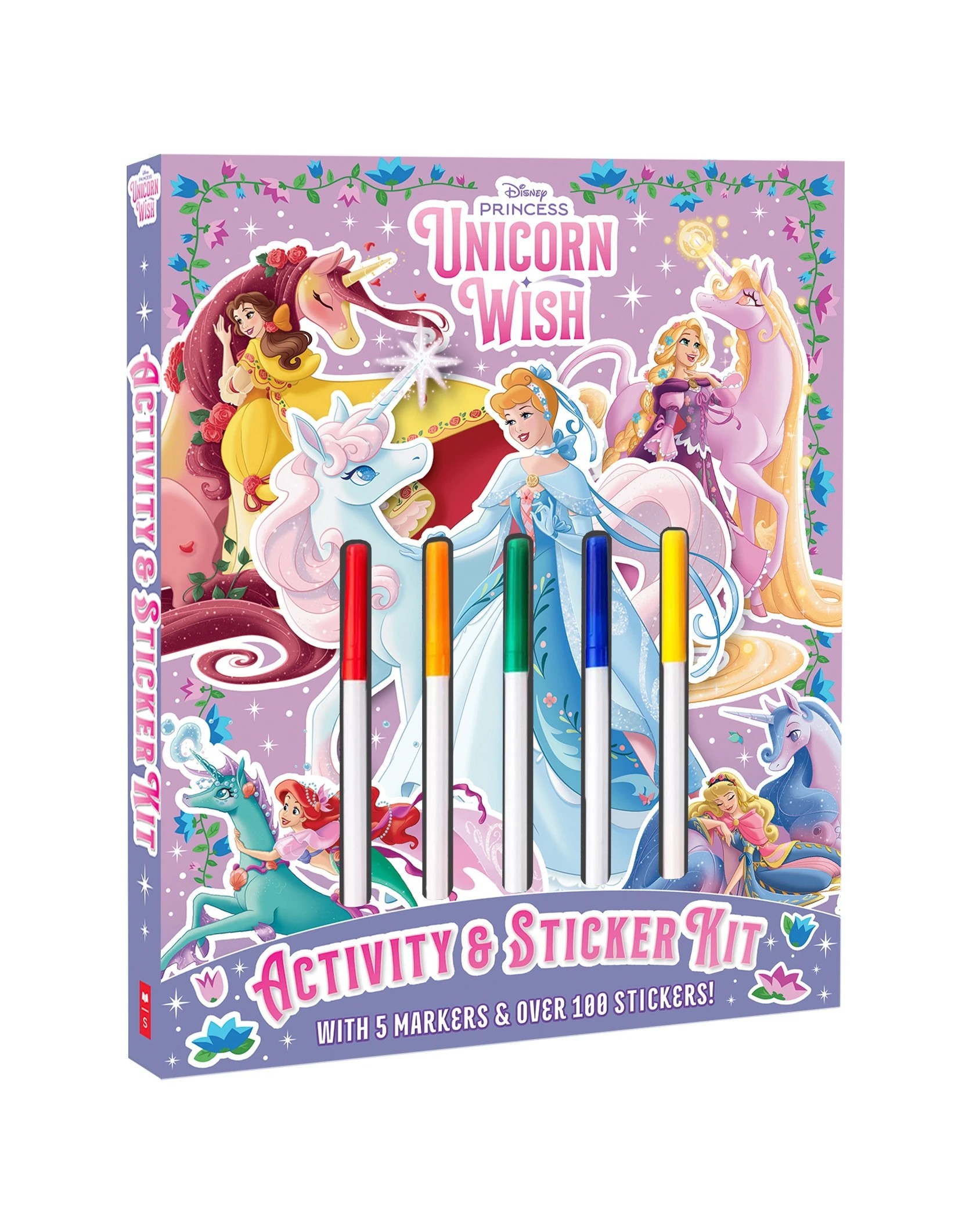 Disney Princess Unicorn Wish: Activity and Sticker Kit - Book - Kmart