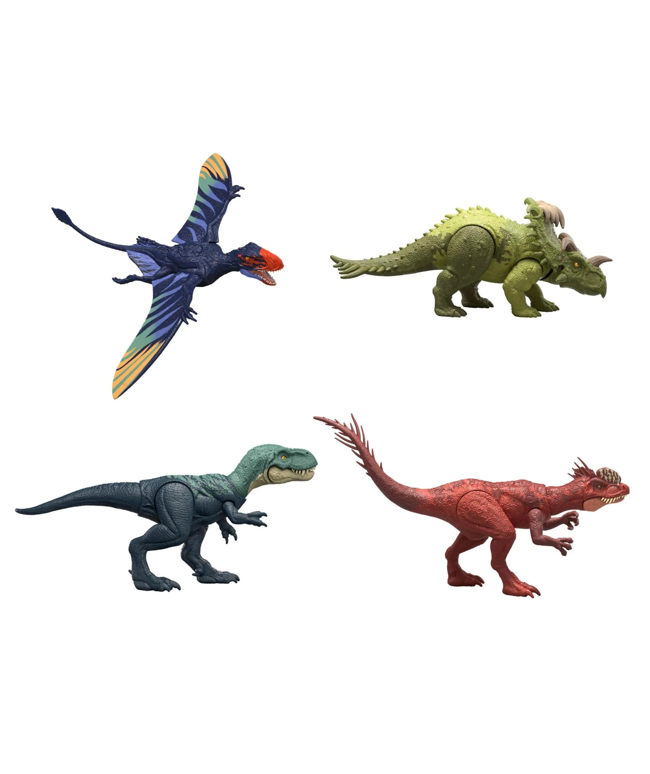2 Mattel Jurassic World Rebirth Strike Attack Dinosaur - Assorted - Multi, 2 of 7
