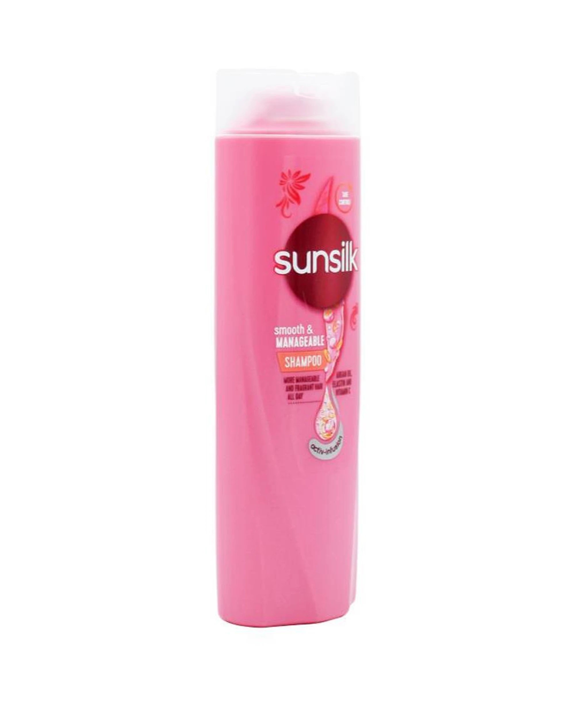 4 Sunsilk 12PK Smooth & Manageable For Silky & Soft Hair Care Shampoo 160ml - Pink, 4 of 4