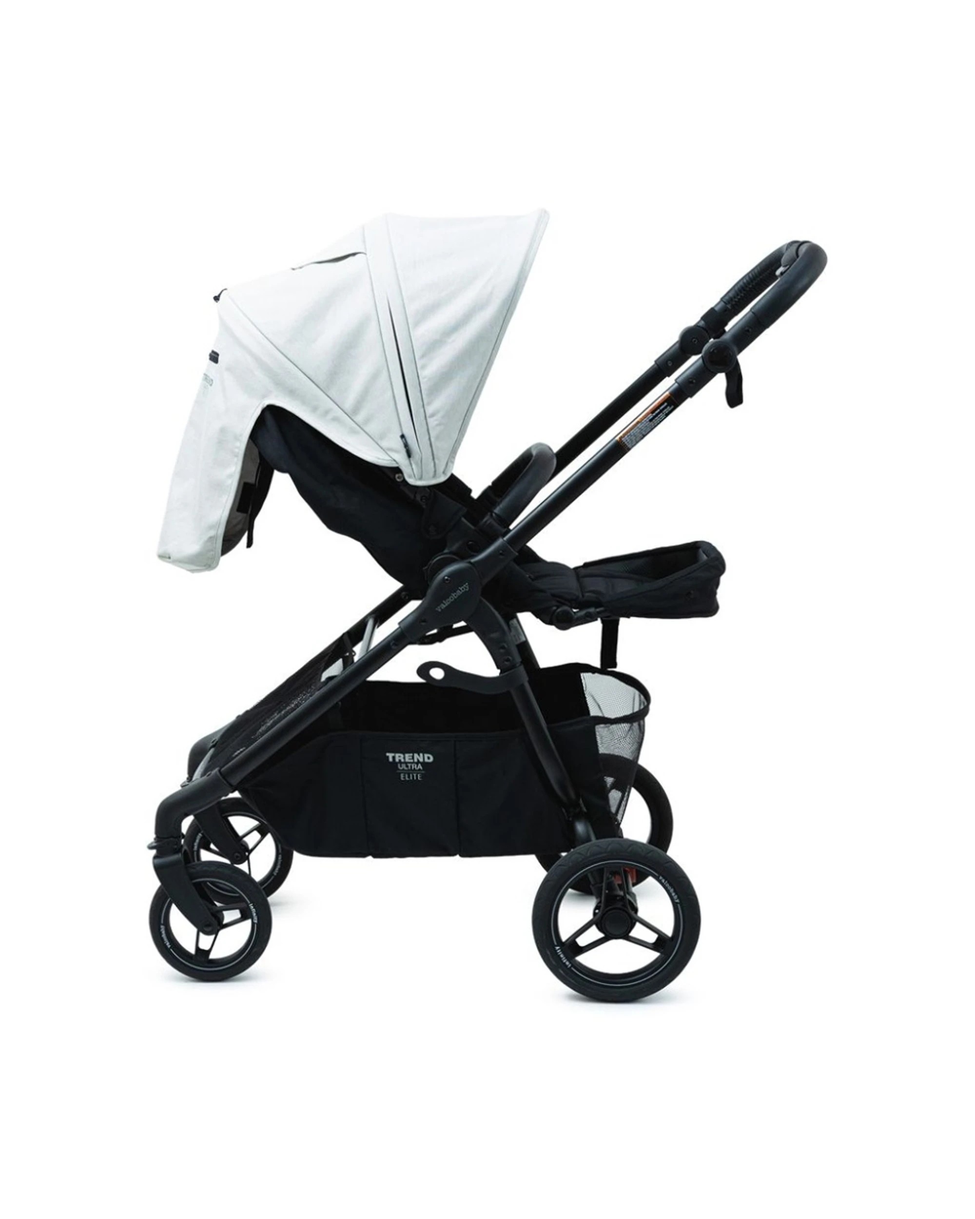 6 Valcobaby Trend Ultra Elite Stroller Pram Reversible One-Hand Fold Infinity - Grey, 6 of 9