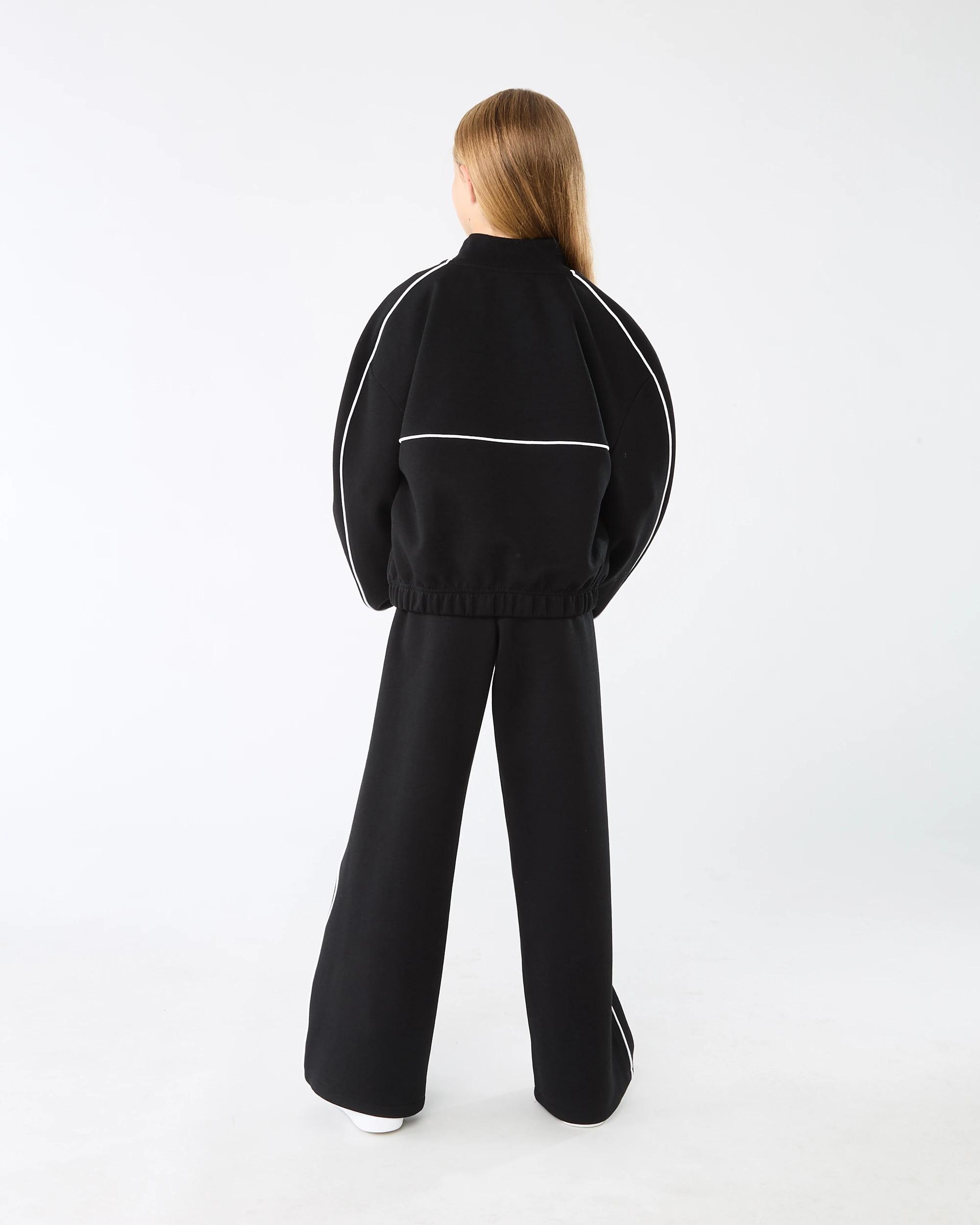 7 Scuba Quarter Zip Sweatshirt Blck Slgan, 7 of 7